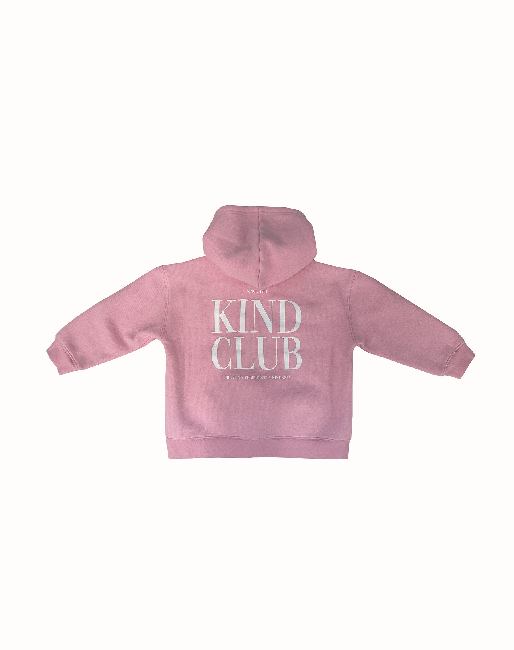Kids "Kind Club" Zip Up Hoodie
