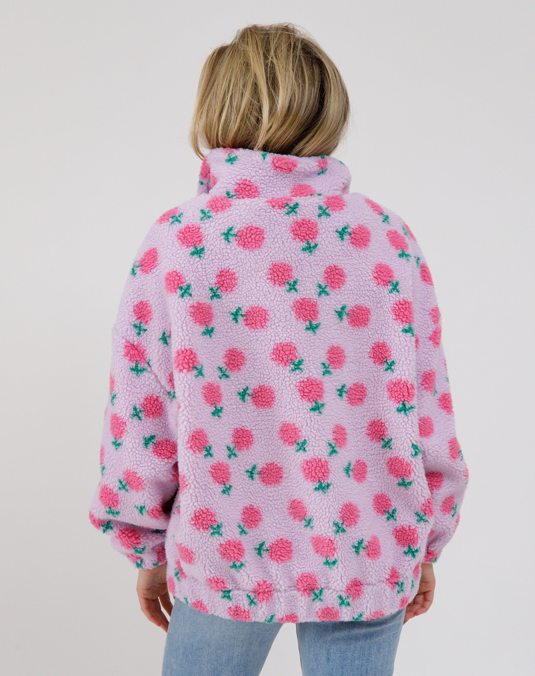 Floral Sherpa Jacket