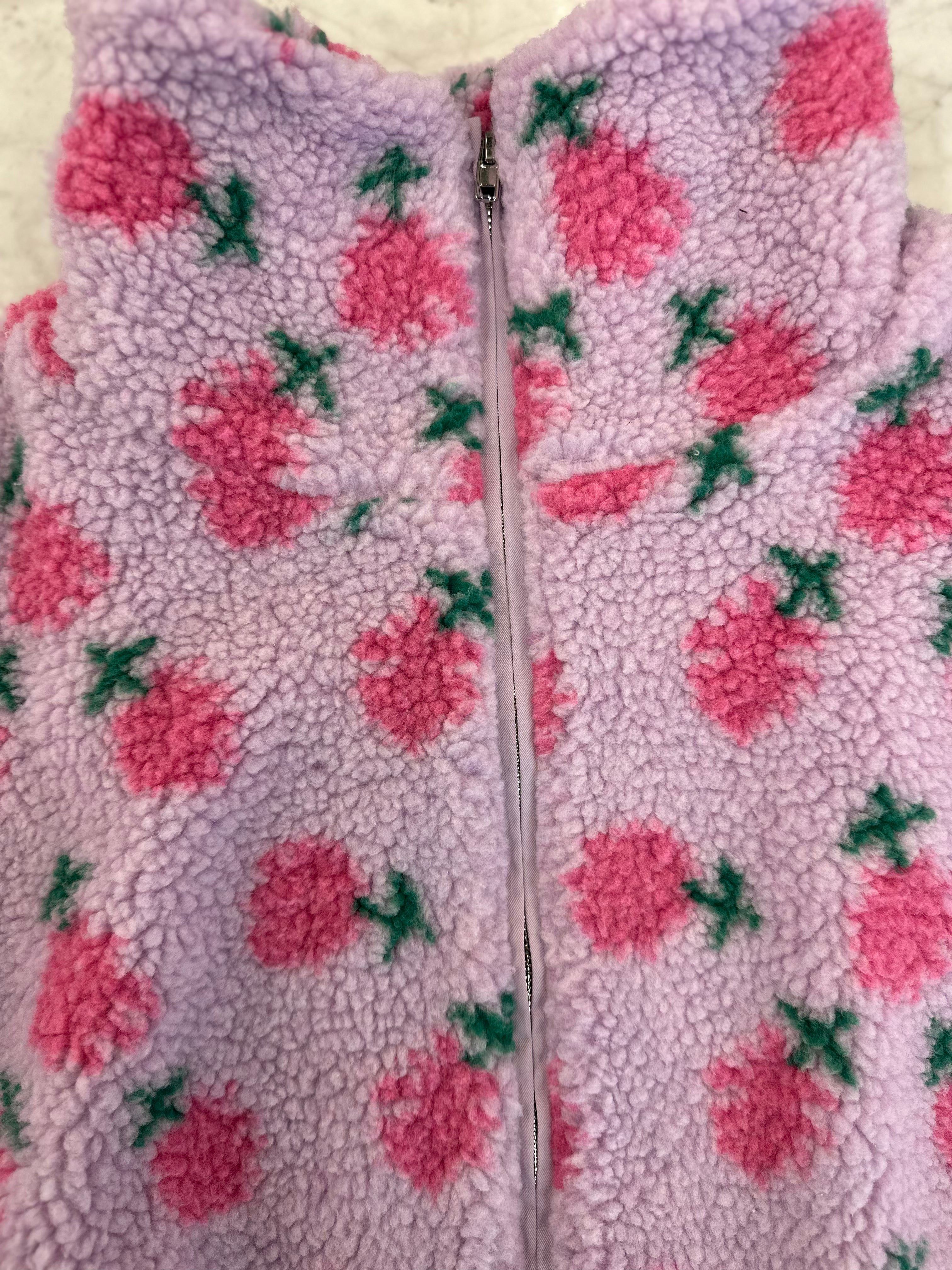 Floral Sherpa Jacket