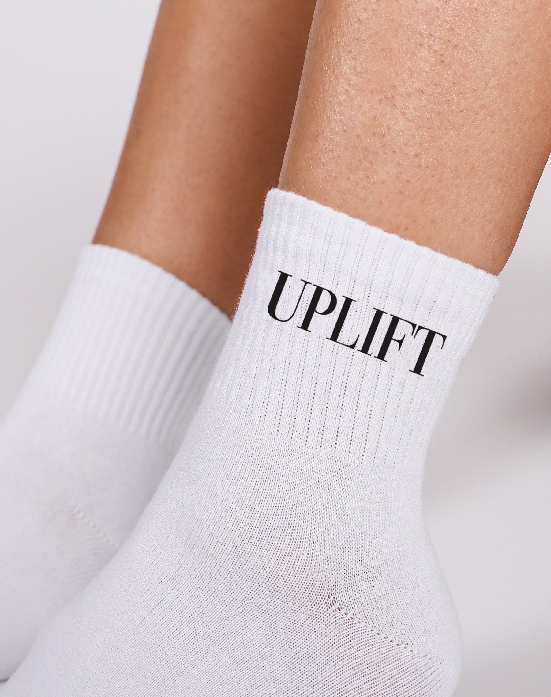 'Uplift' Sock | White