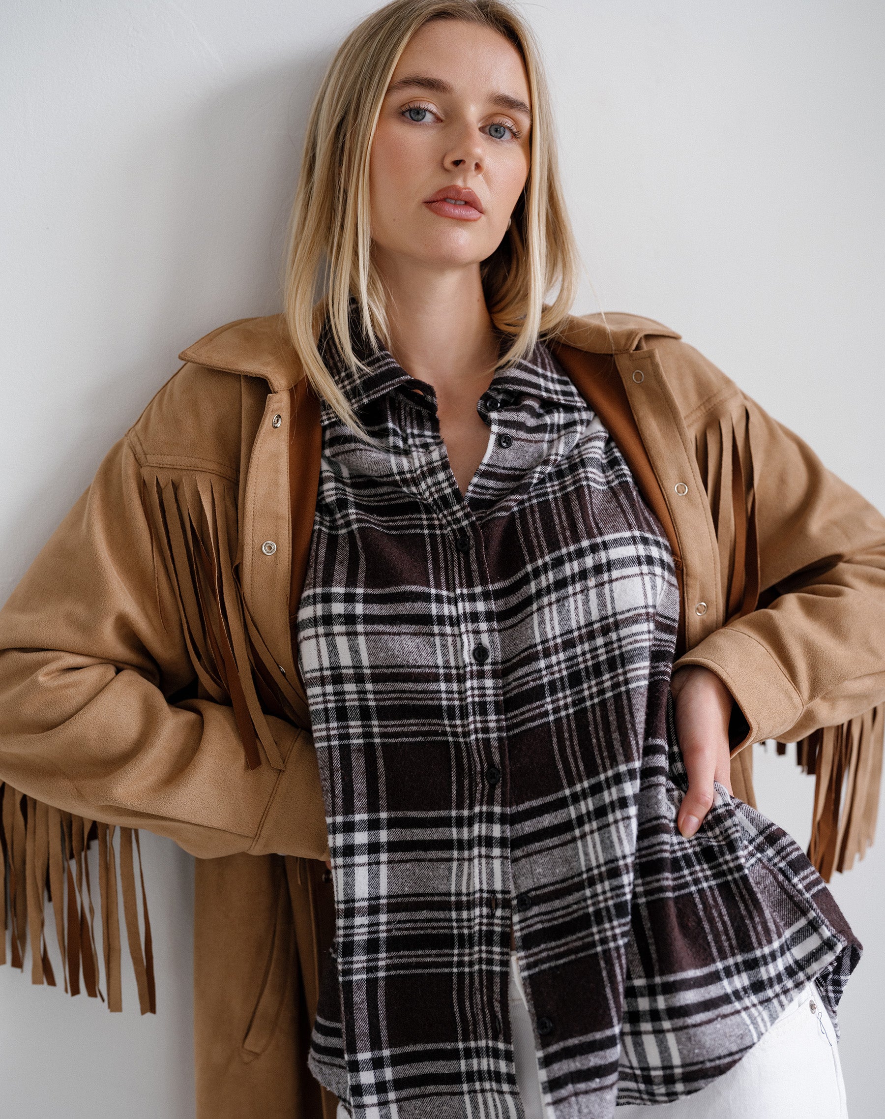 Plaid Button Up Shirt