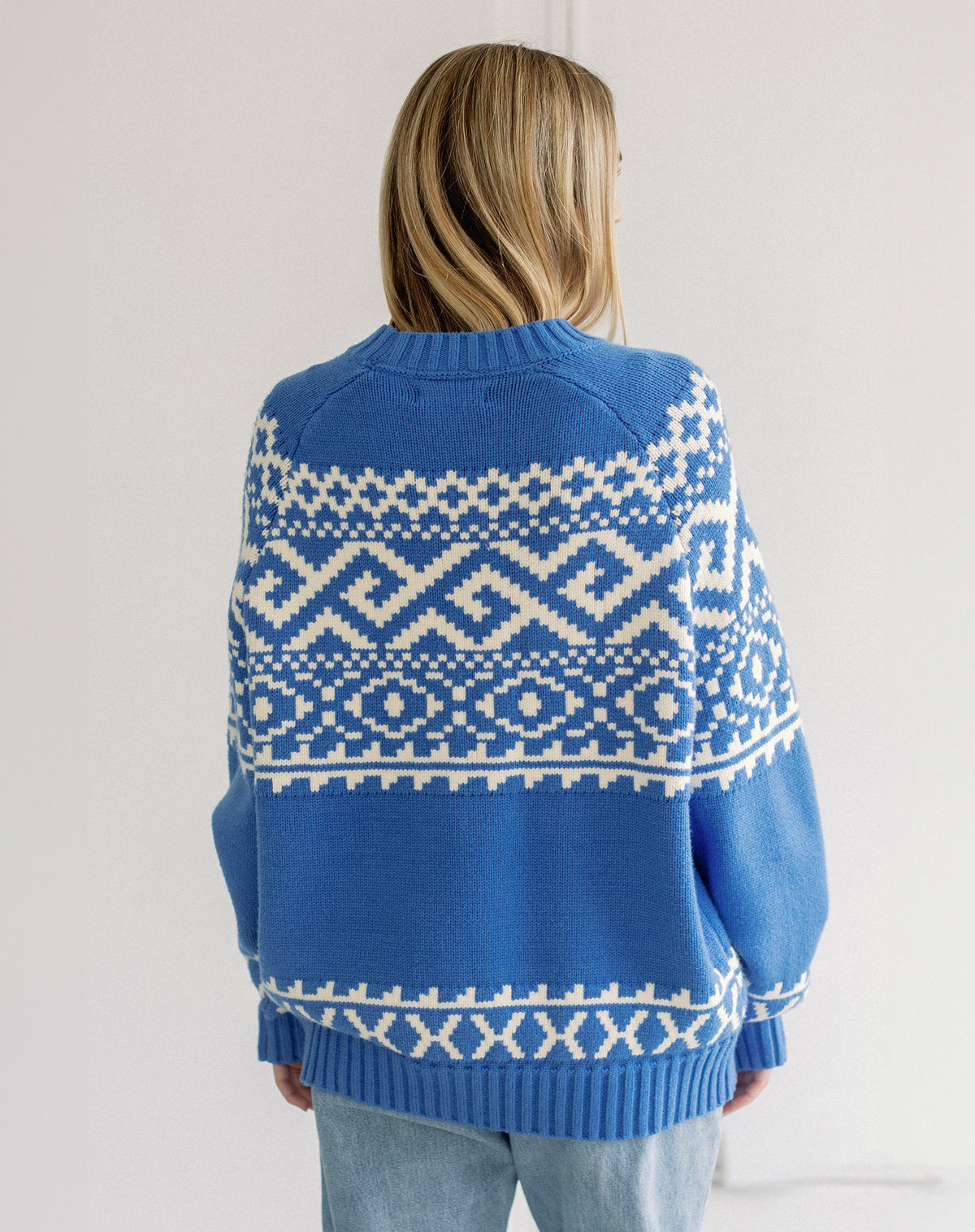 Fair Isle Knit Sweater