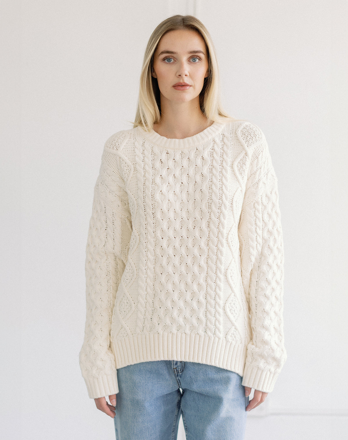 Irish Cable Knit Sweater