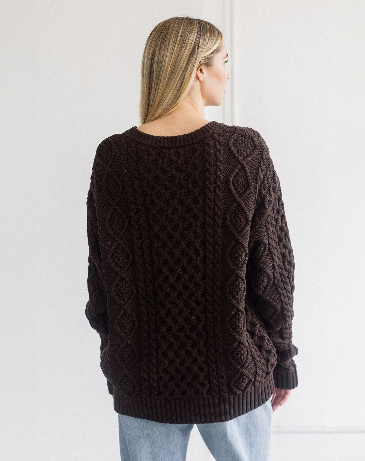 Irish Cable Knit Sweater