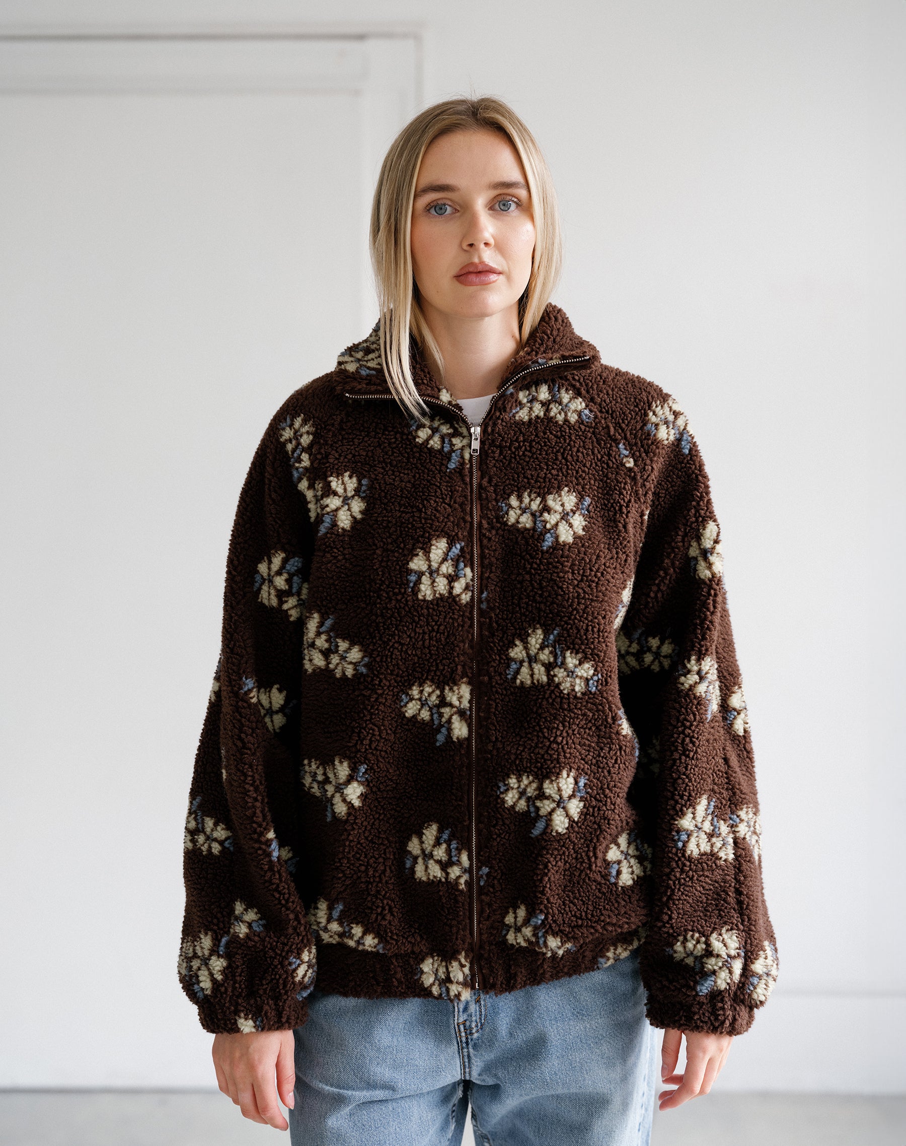 Raglan Sherpa Jacket