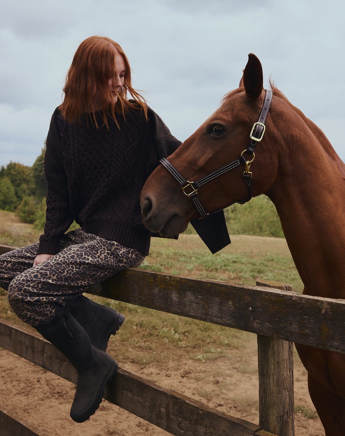 Irish Cable Knit Sweater
