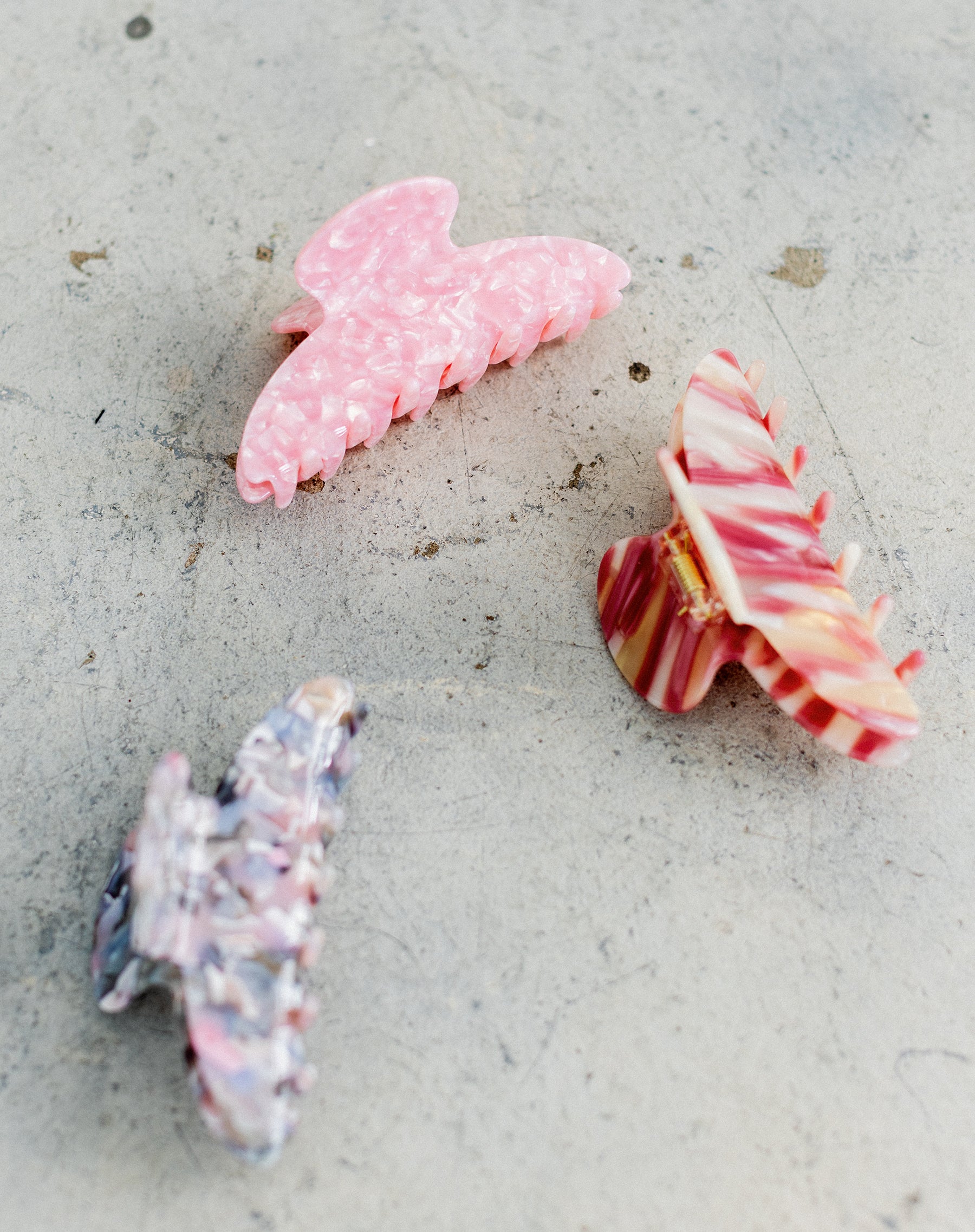 Claw Clip | Pink & Gold