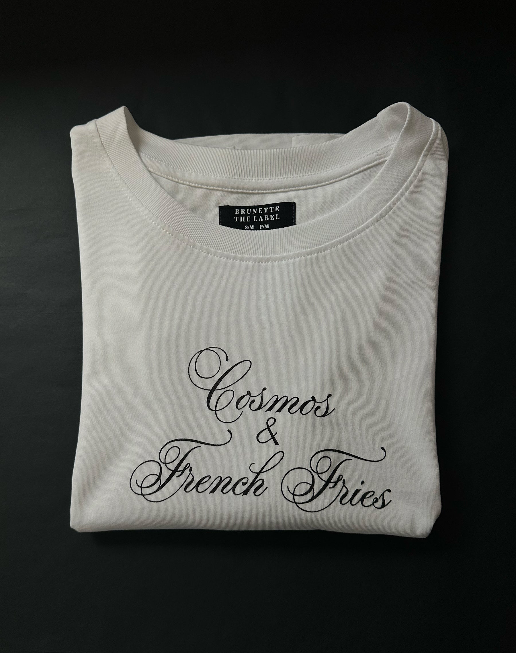 "Cosmos & French Fries" Paris Tee