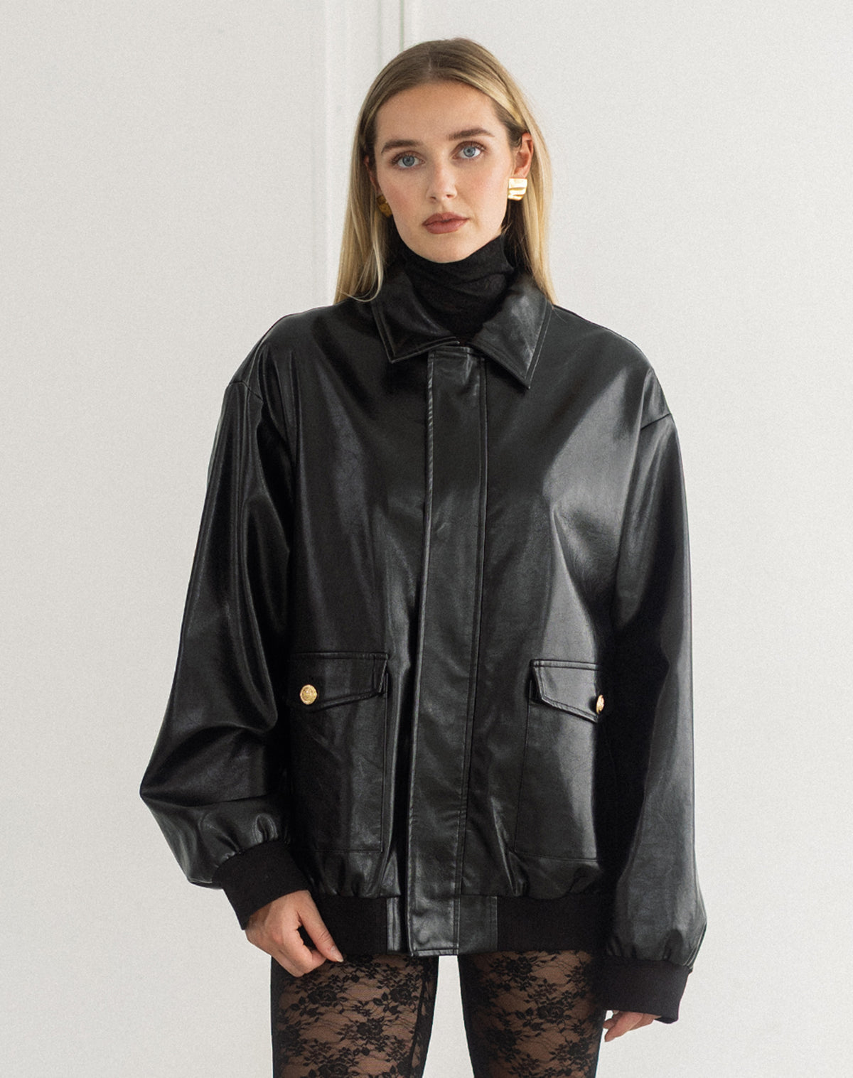 Vegan Leather Jacket