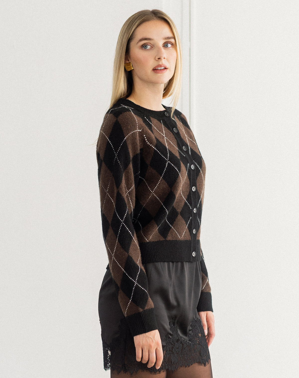 Argyle Little Sister Cardigan