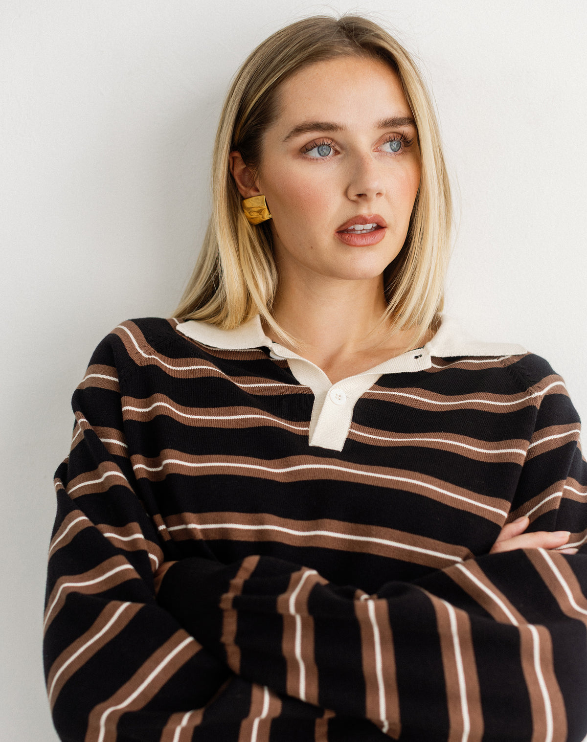 Knit Polo Shirt