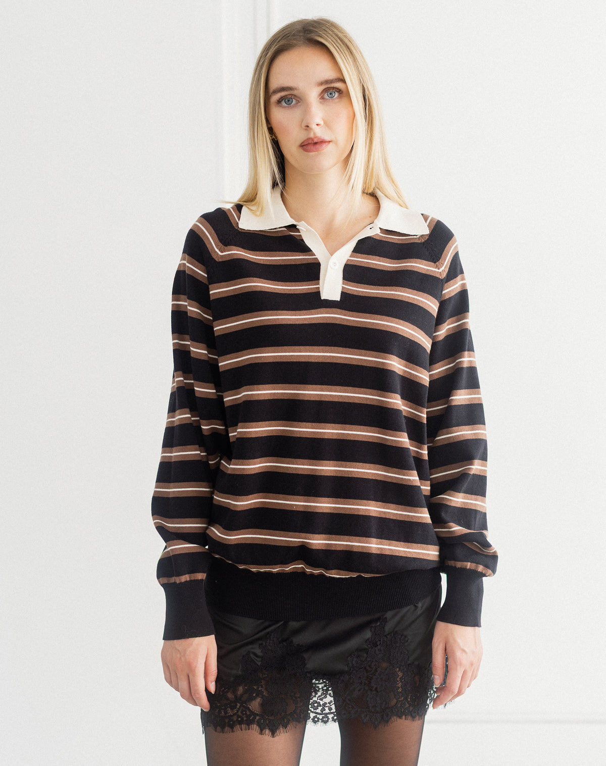 Knit Polo Shirt