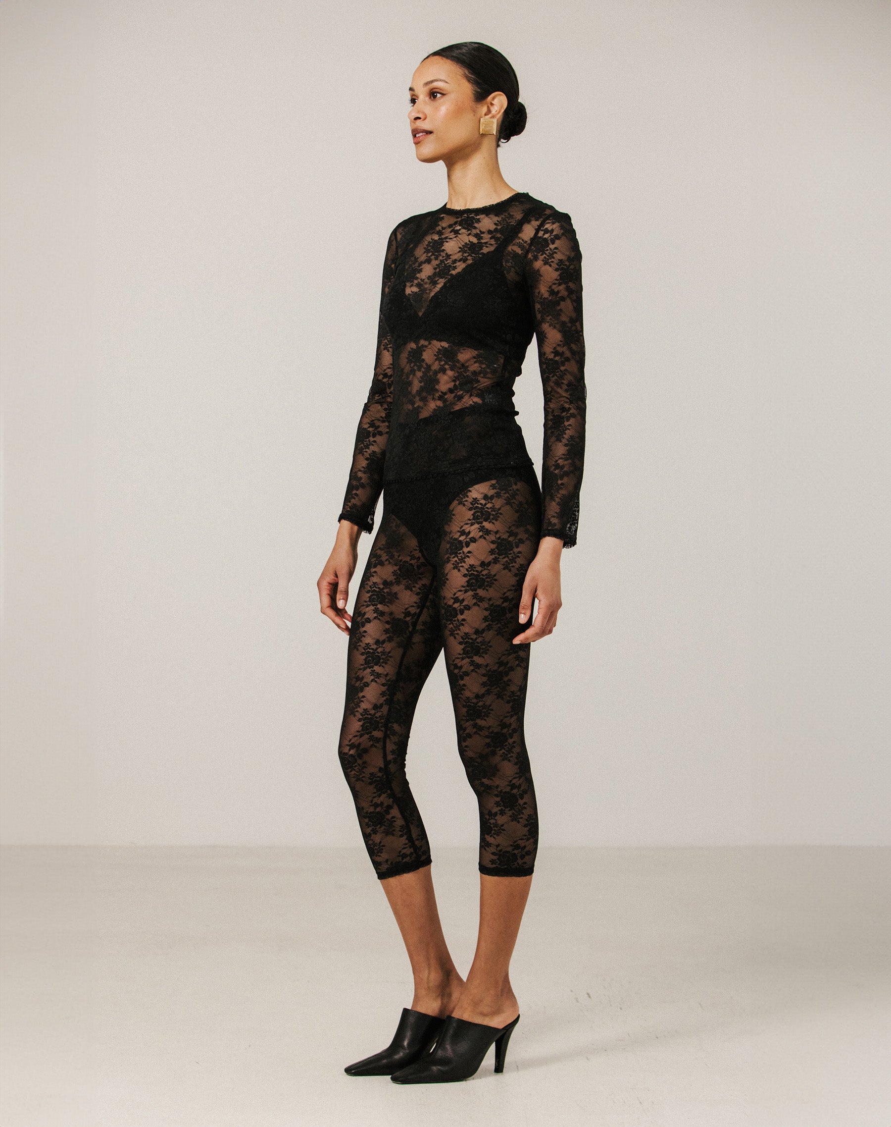 Lace Capris