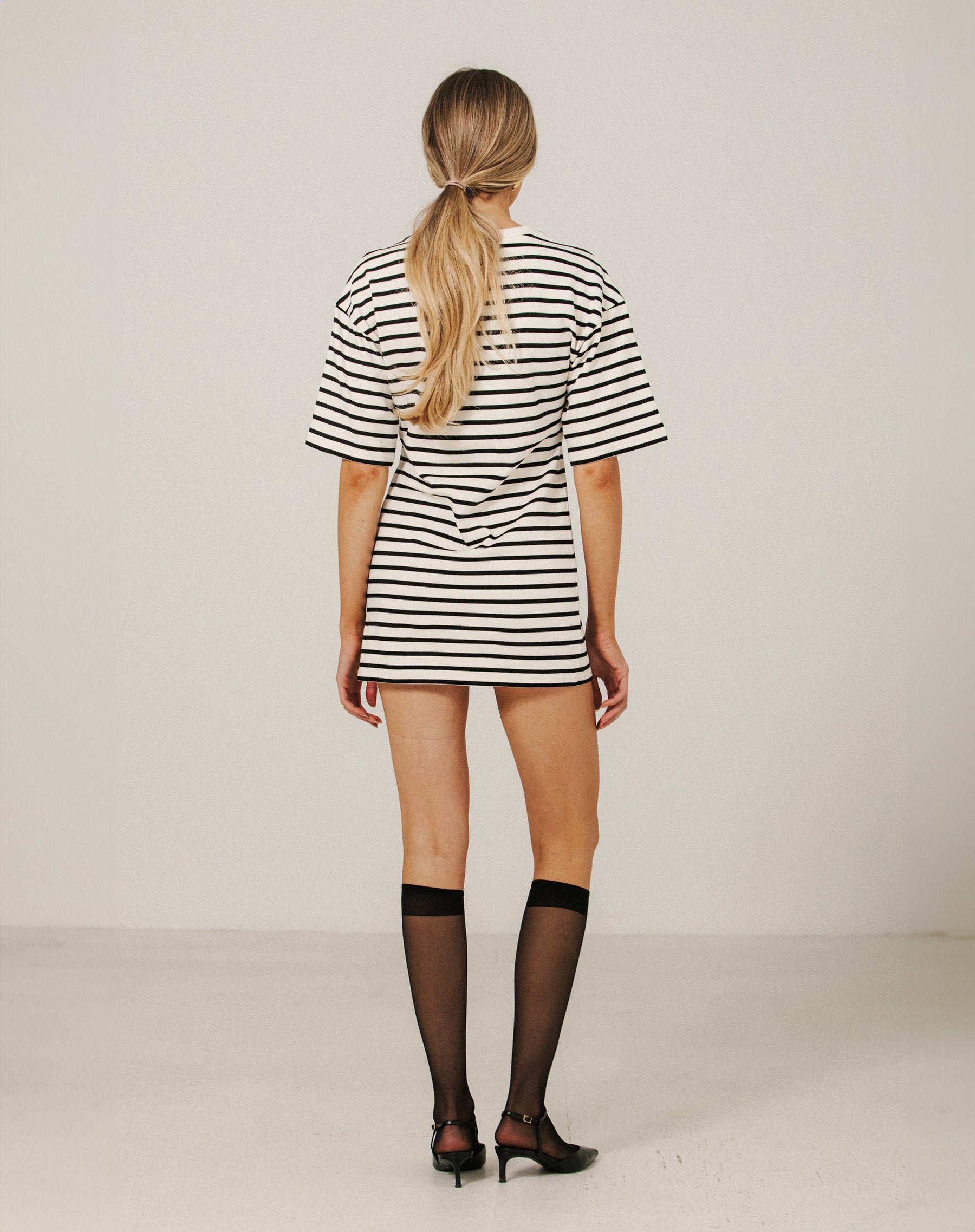 Striped T-Shirt Mini Dress