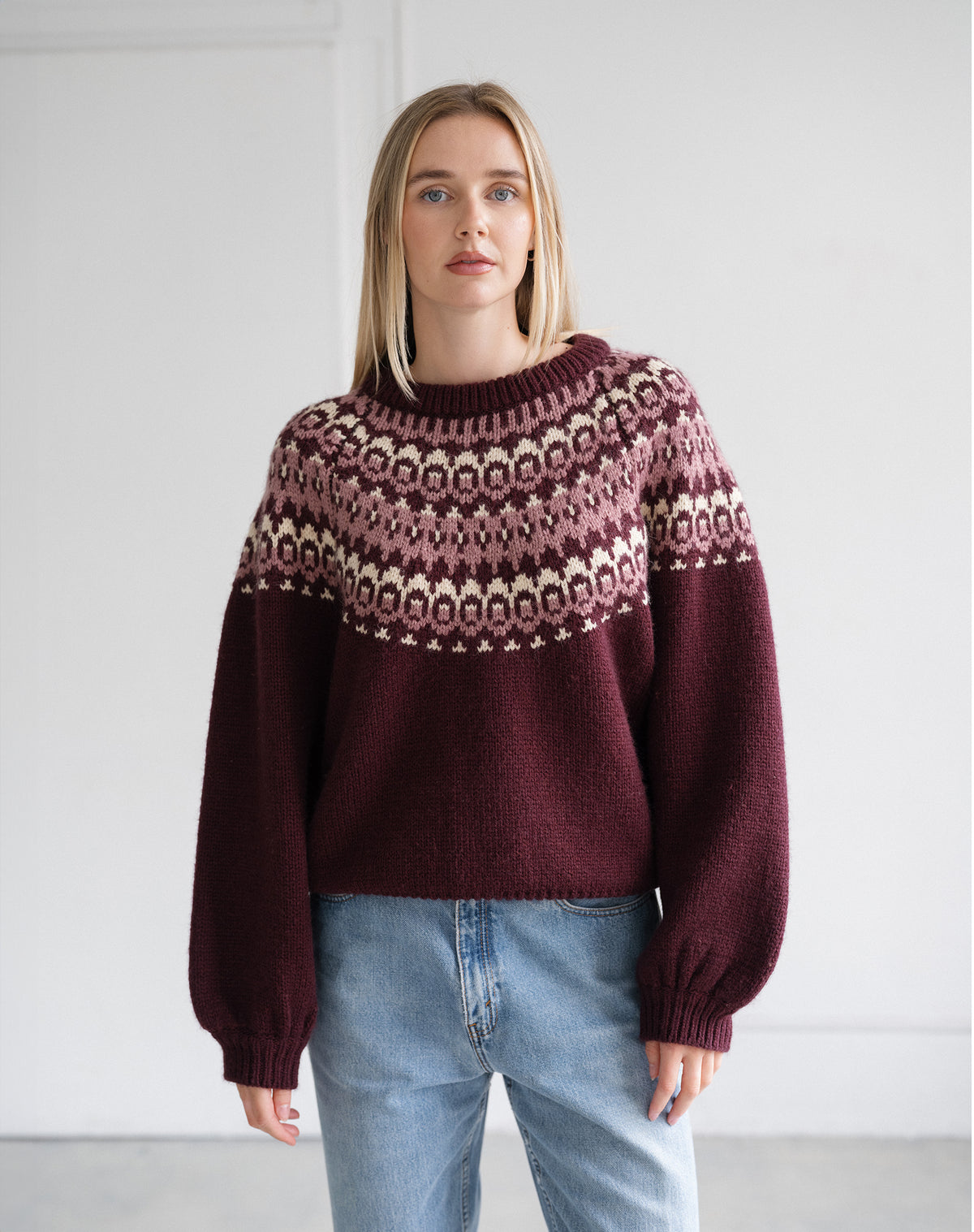 Fair Isle Jacquard Sweater