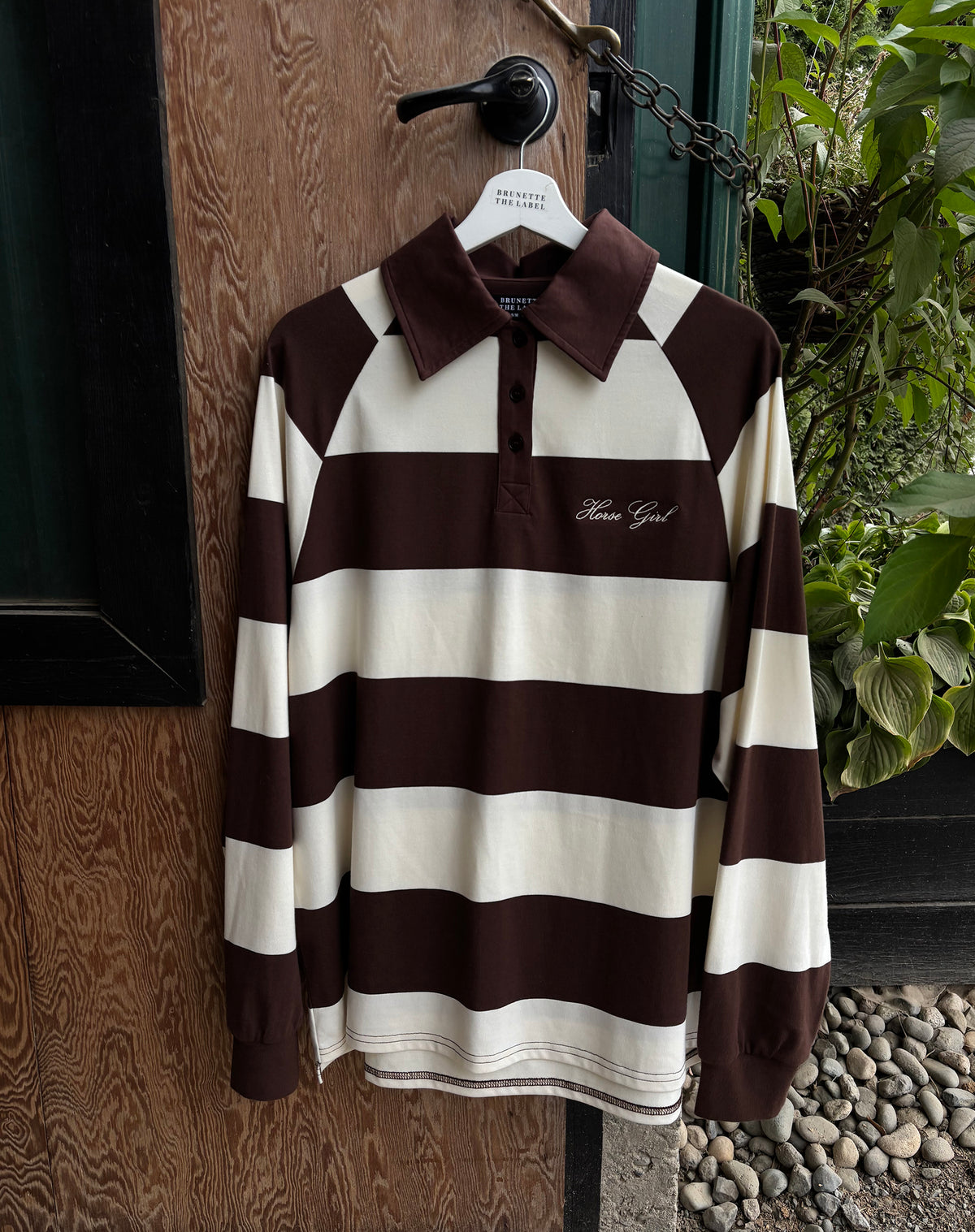 "Horse Girl" Rugby Polo Shirt