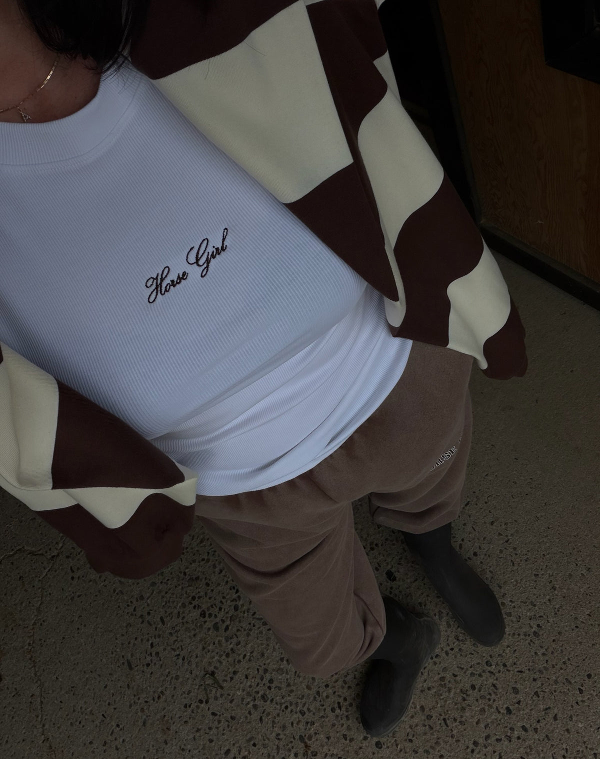 "Horse Girl" Ribbed Tee