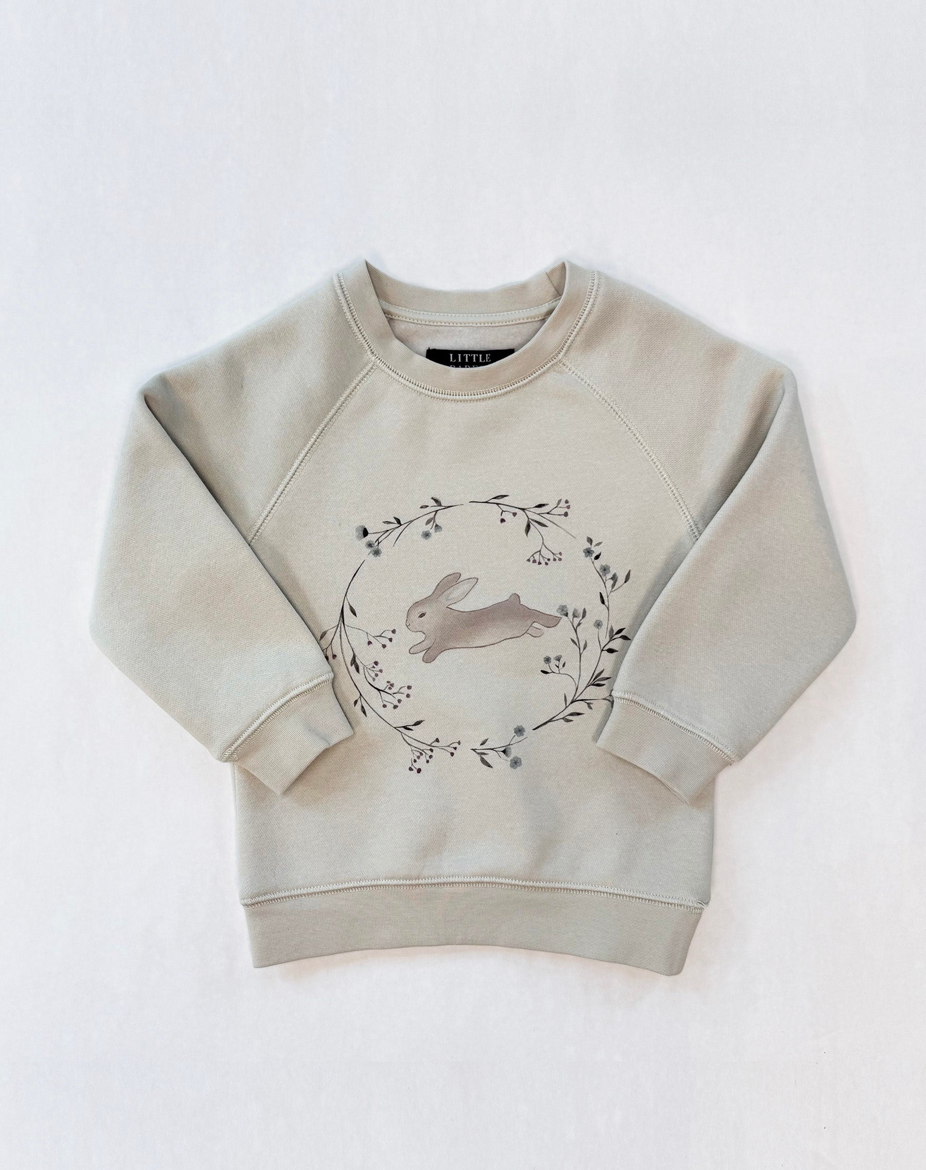 Kids Easter Bunny Raglan Crew