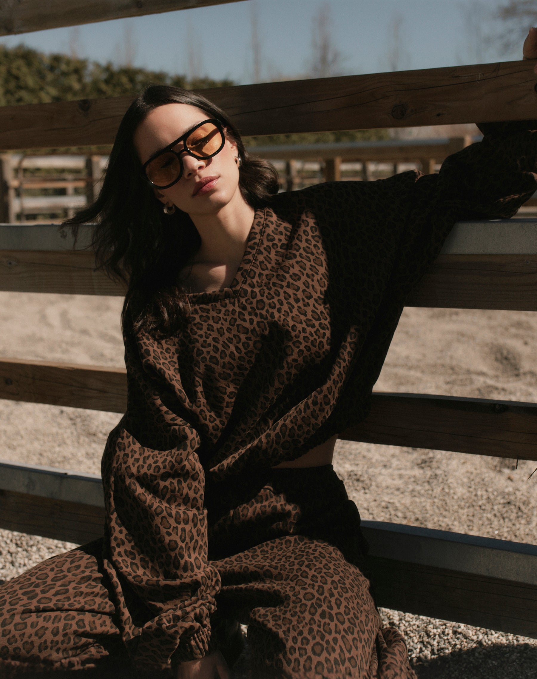 High V Oversized Crew