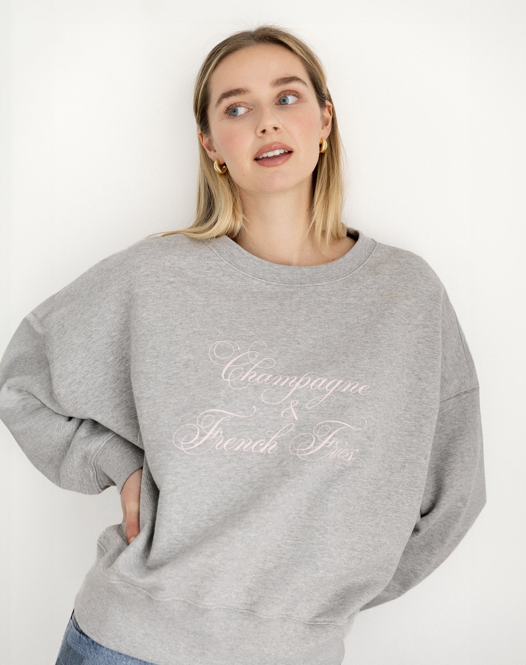 "Champagne & French Fries" Girlfriend Crew