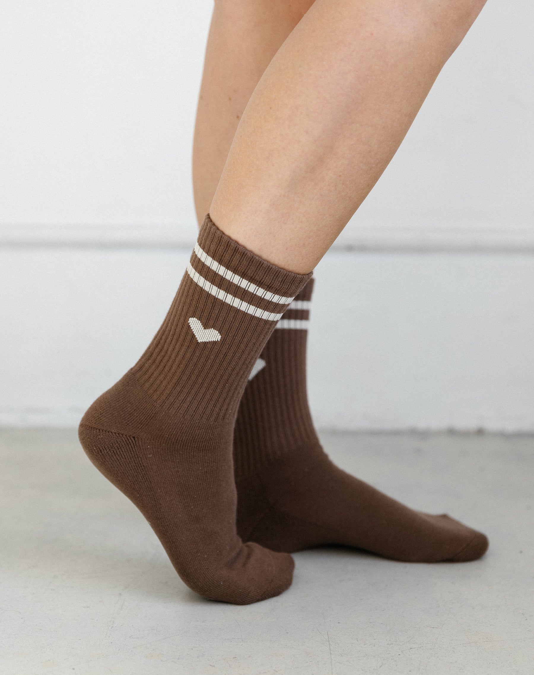 Sporty Heart Sock