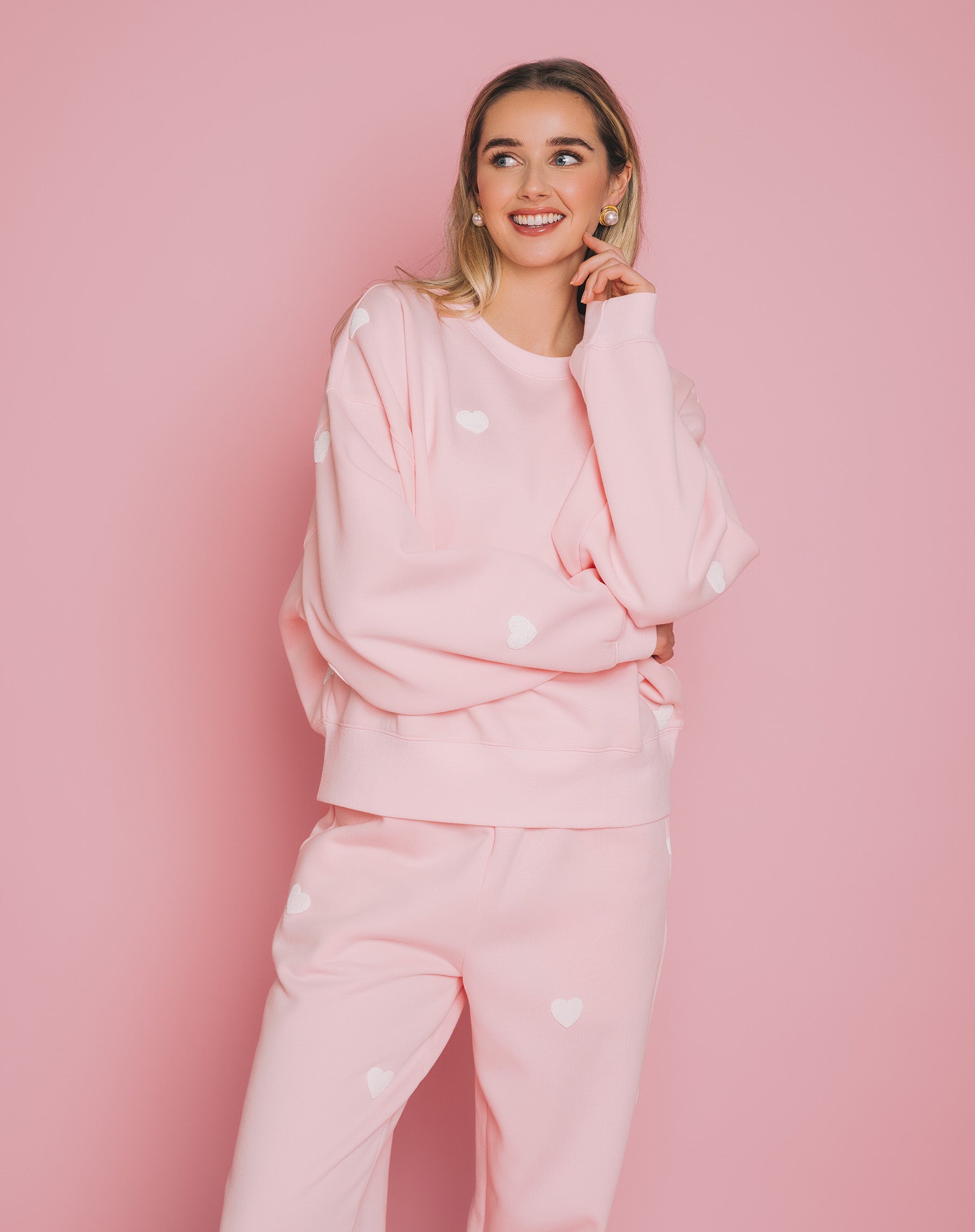 All Over Heart Girlfriend Crew