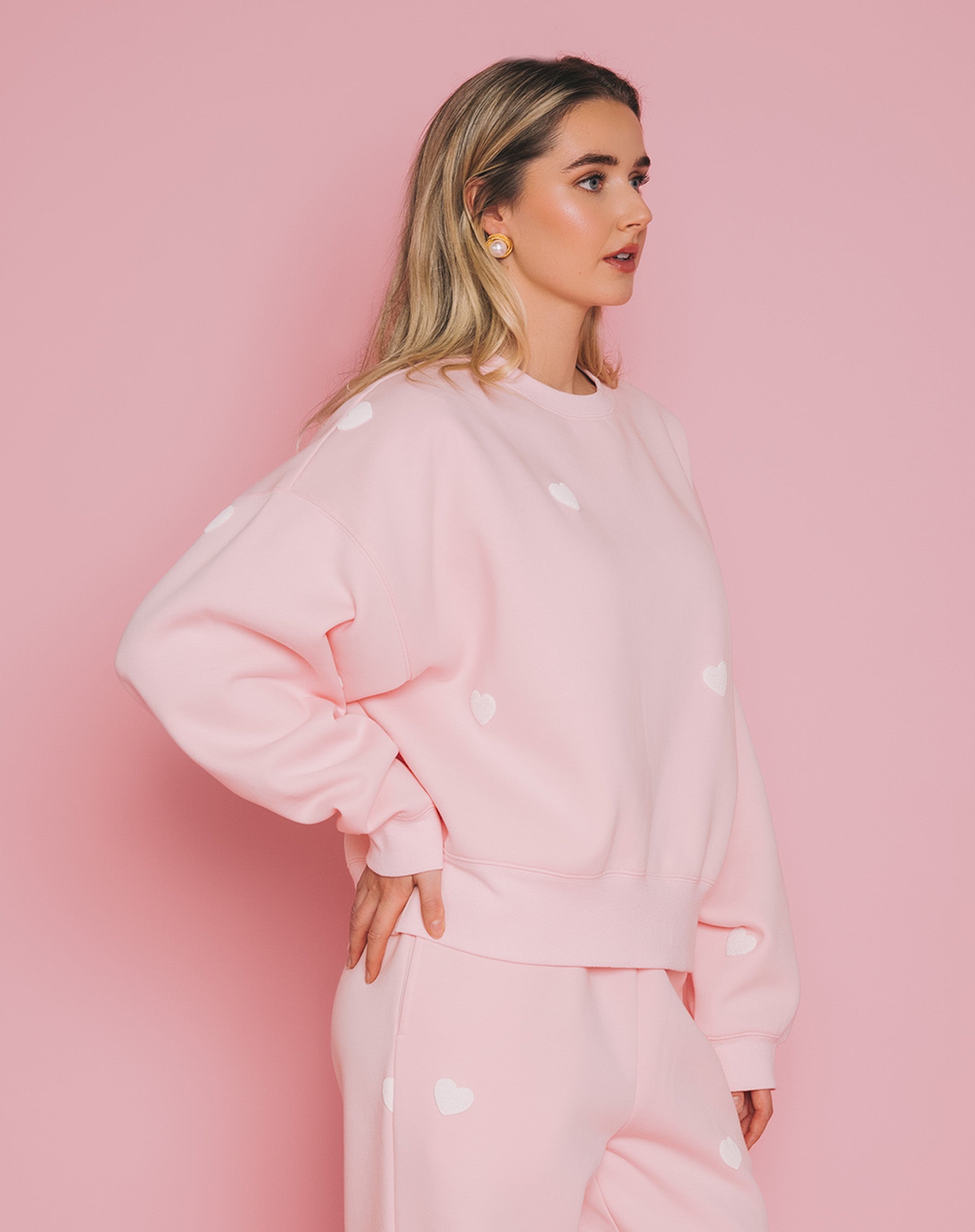 All Over Heart Girlfriend Crew