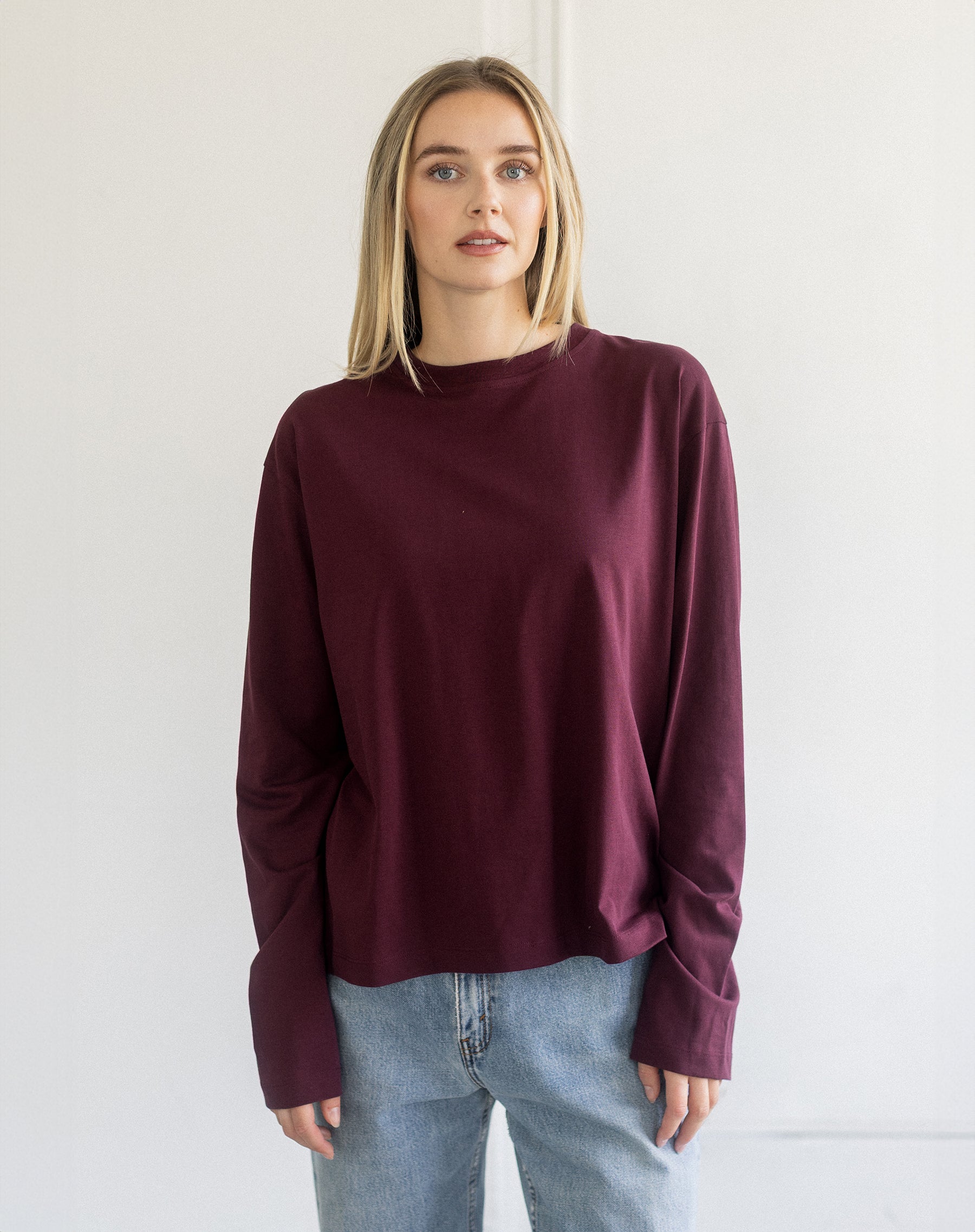 Long Sleeve Boxy Tee