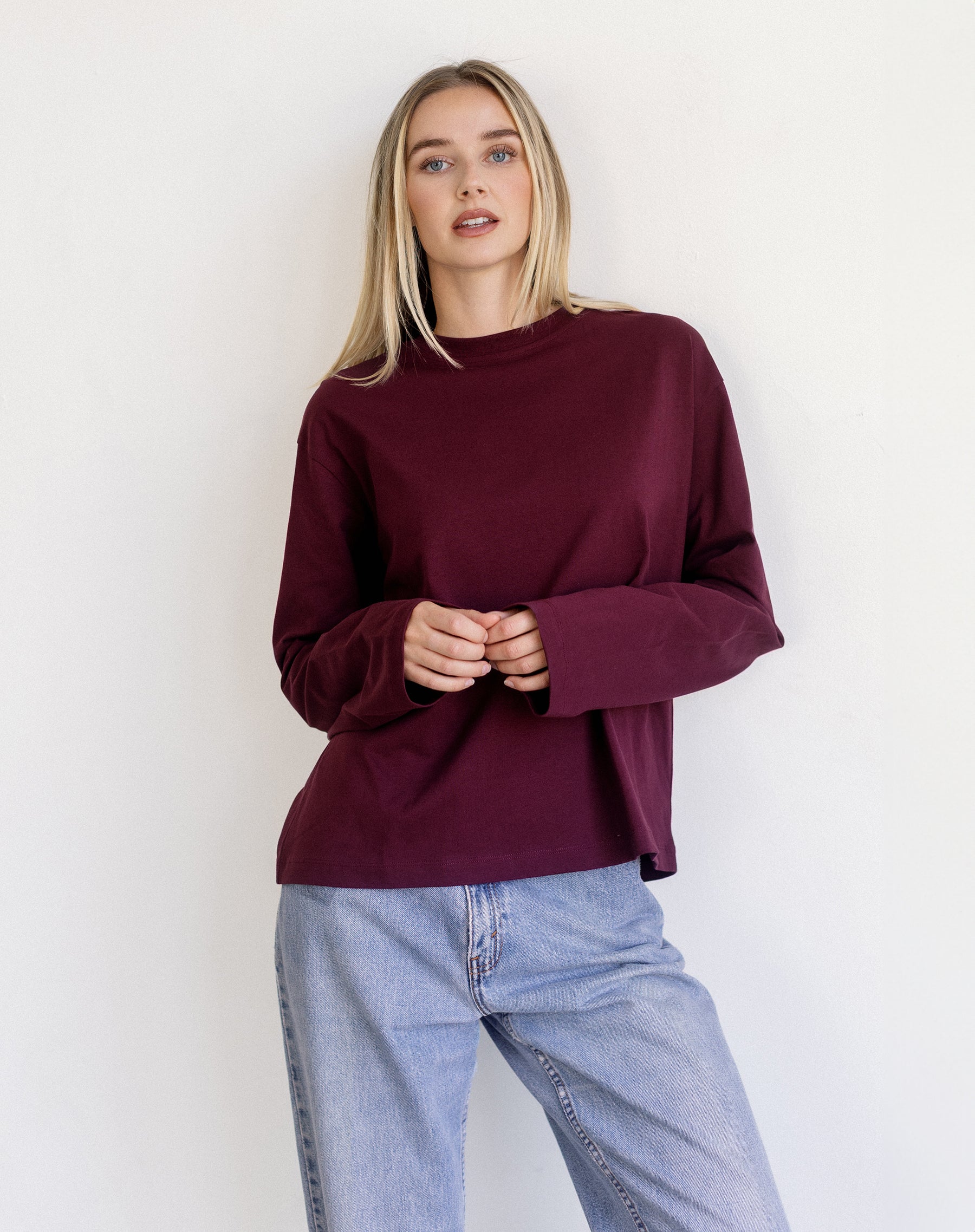 Long Sleeve Boxy Tee