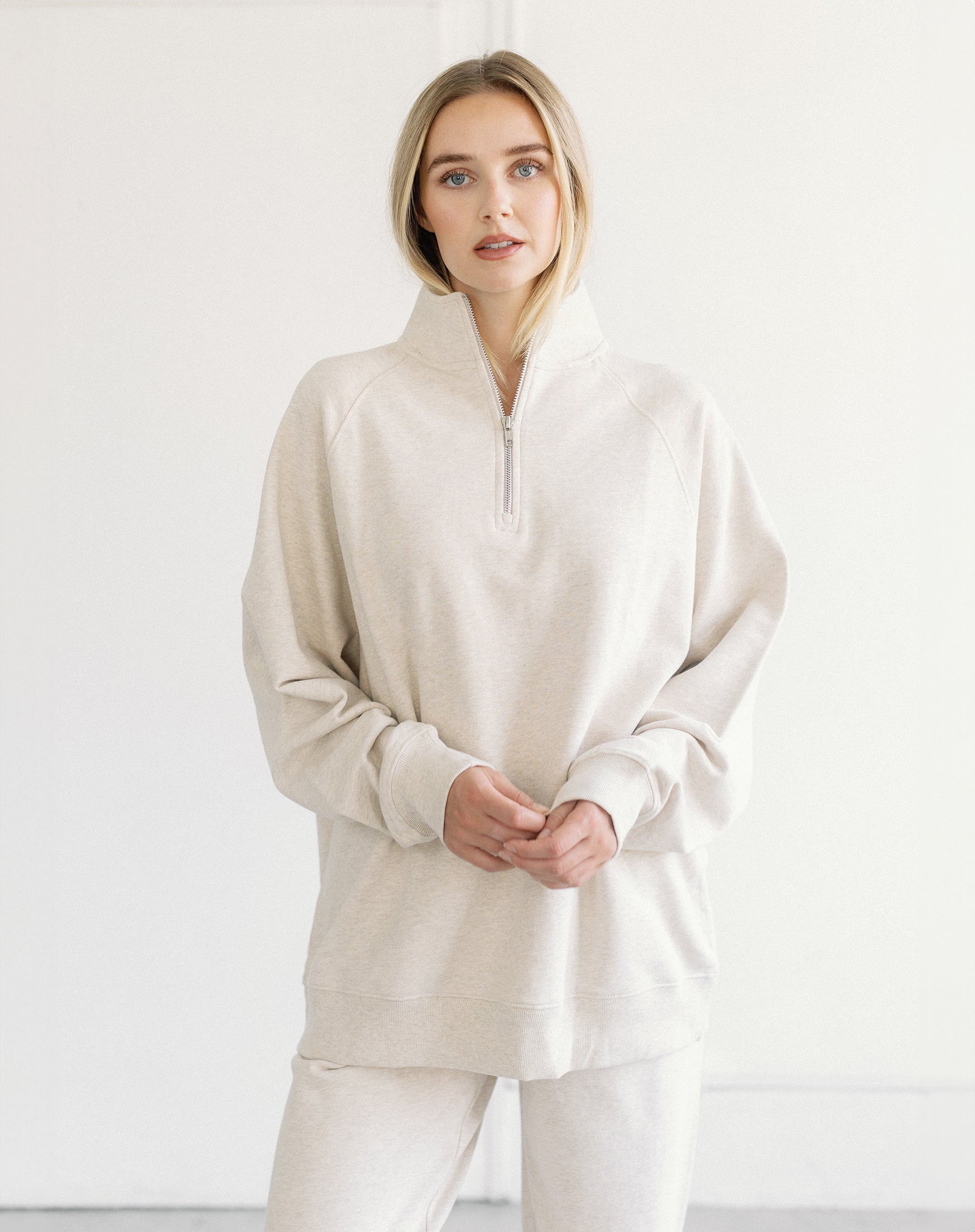Not Your Boyfriend's Half Zip Sweatshirt