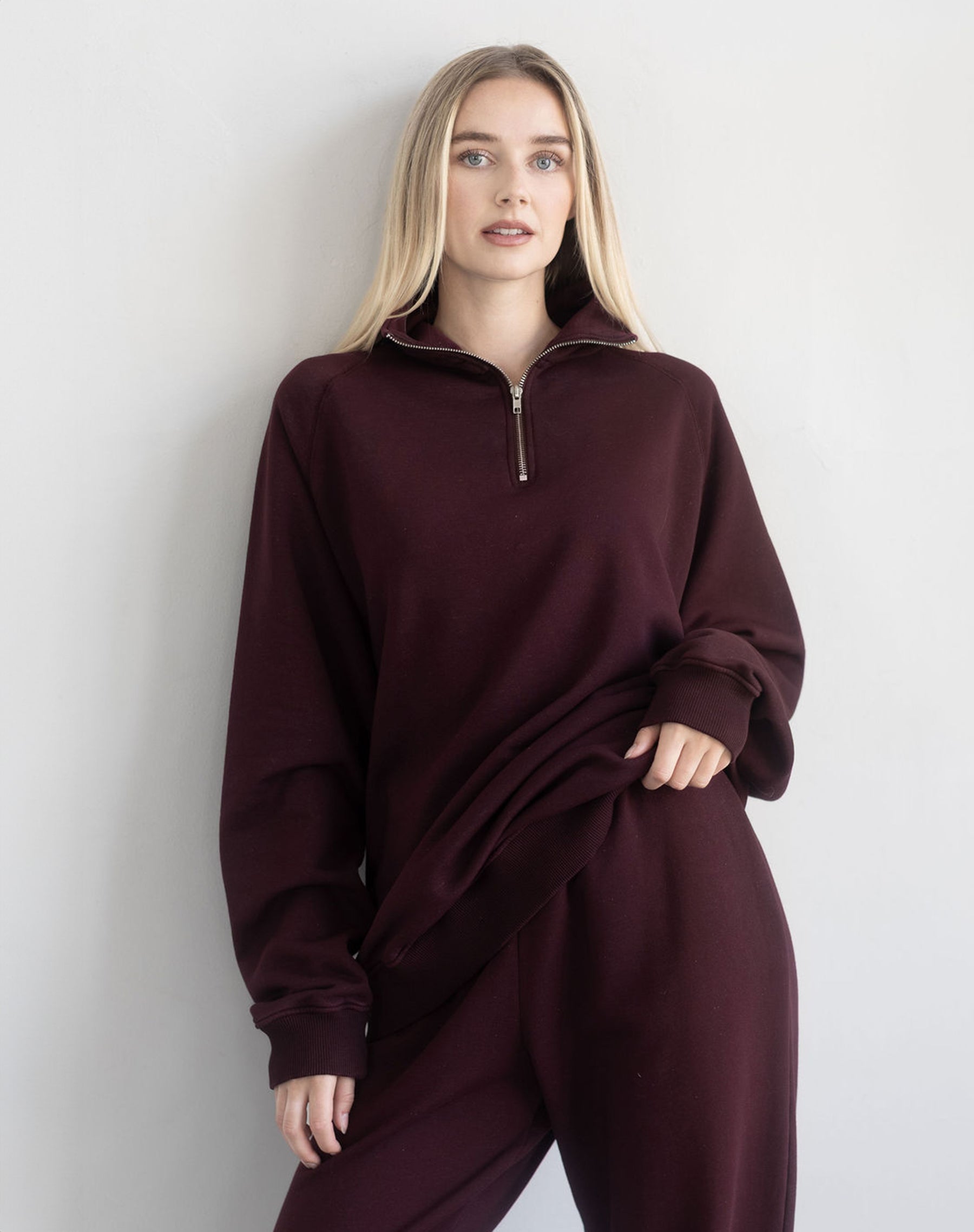 Not Your Boyfriend's Half Zip Sweatshirt