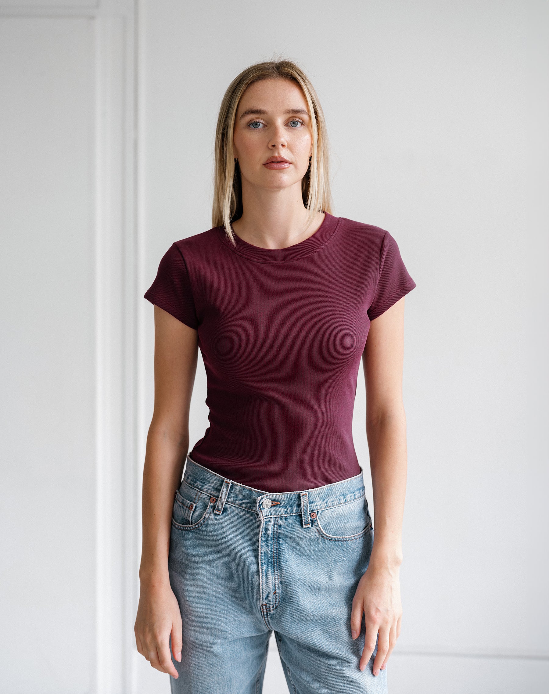Ribbed Tee