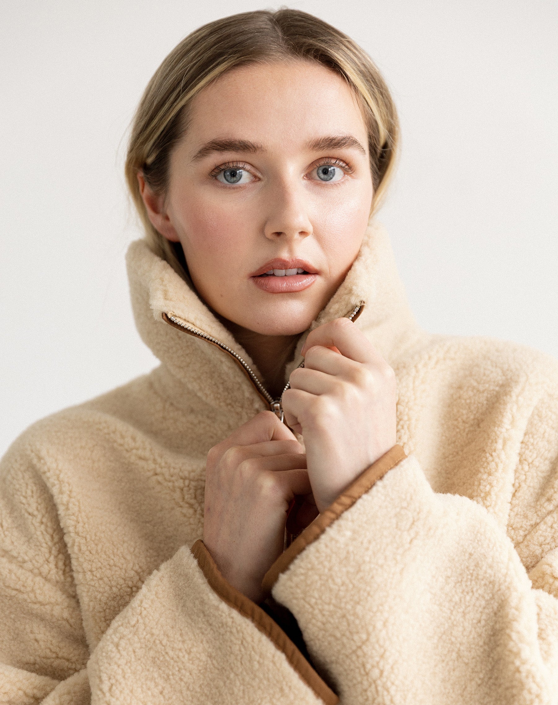 Half Zip Sherpa