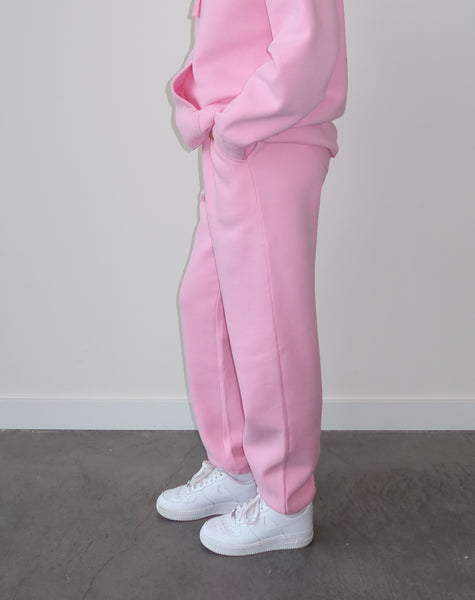 Oversized Joggers  Baby Pink – BRUNETTE The Label