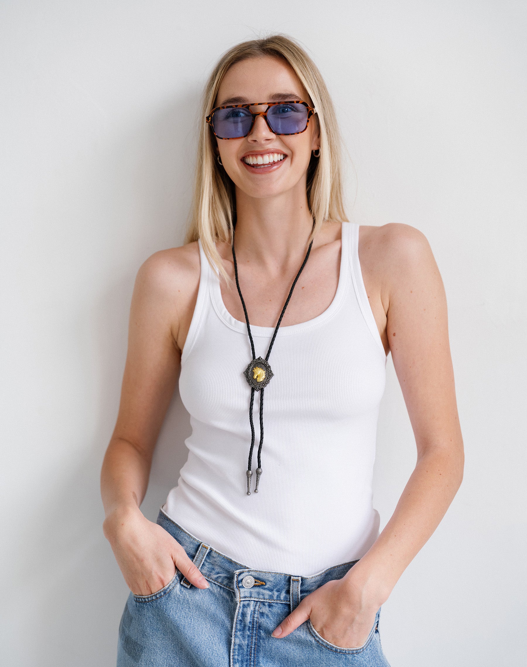 Horse Bolo Tie