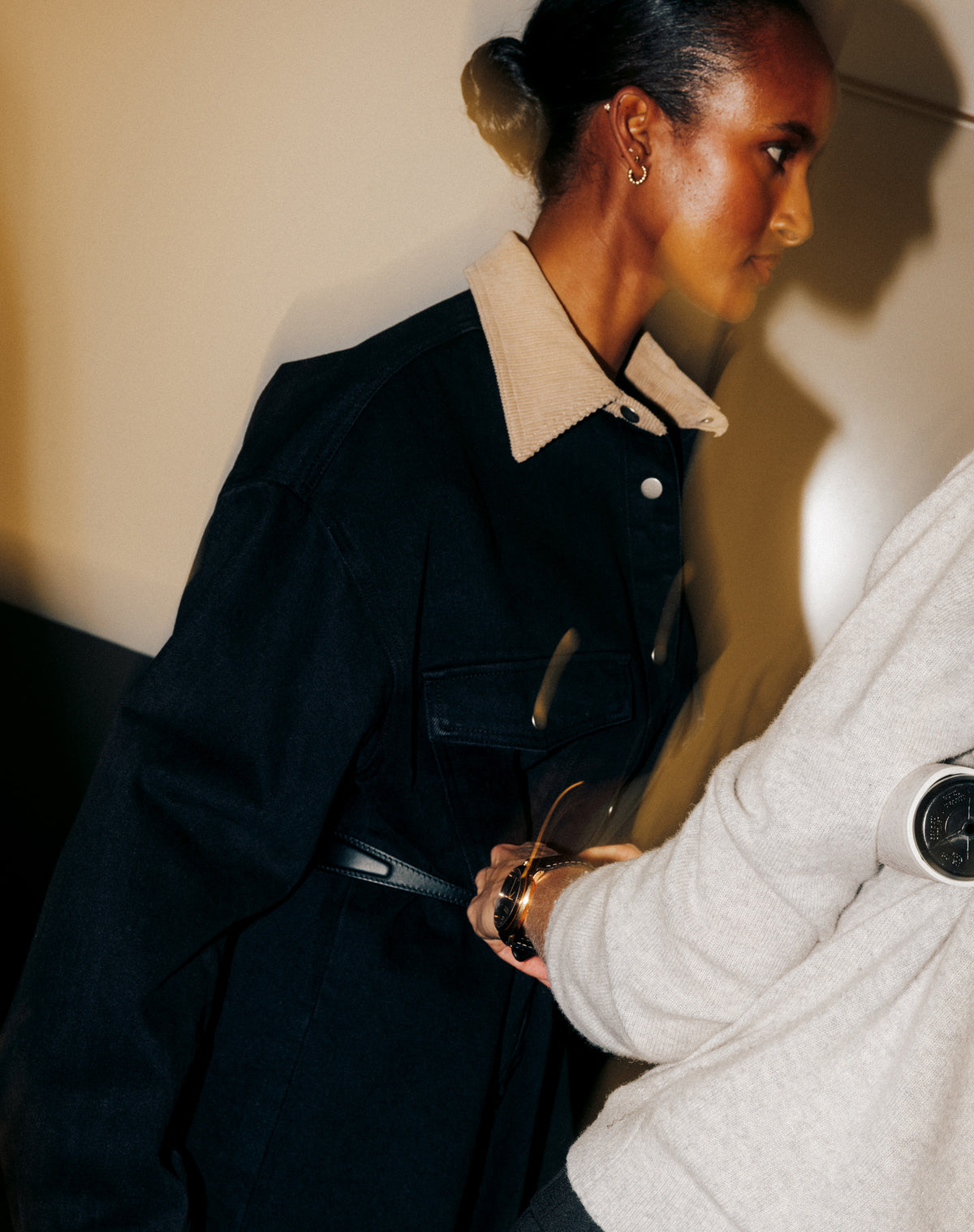 Corduroy Collar Shania Jacket