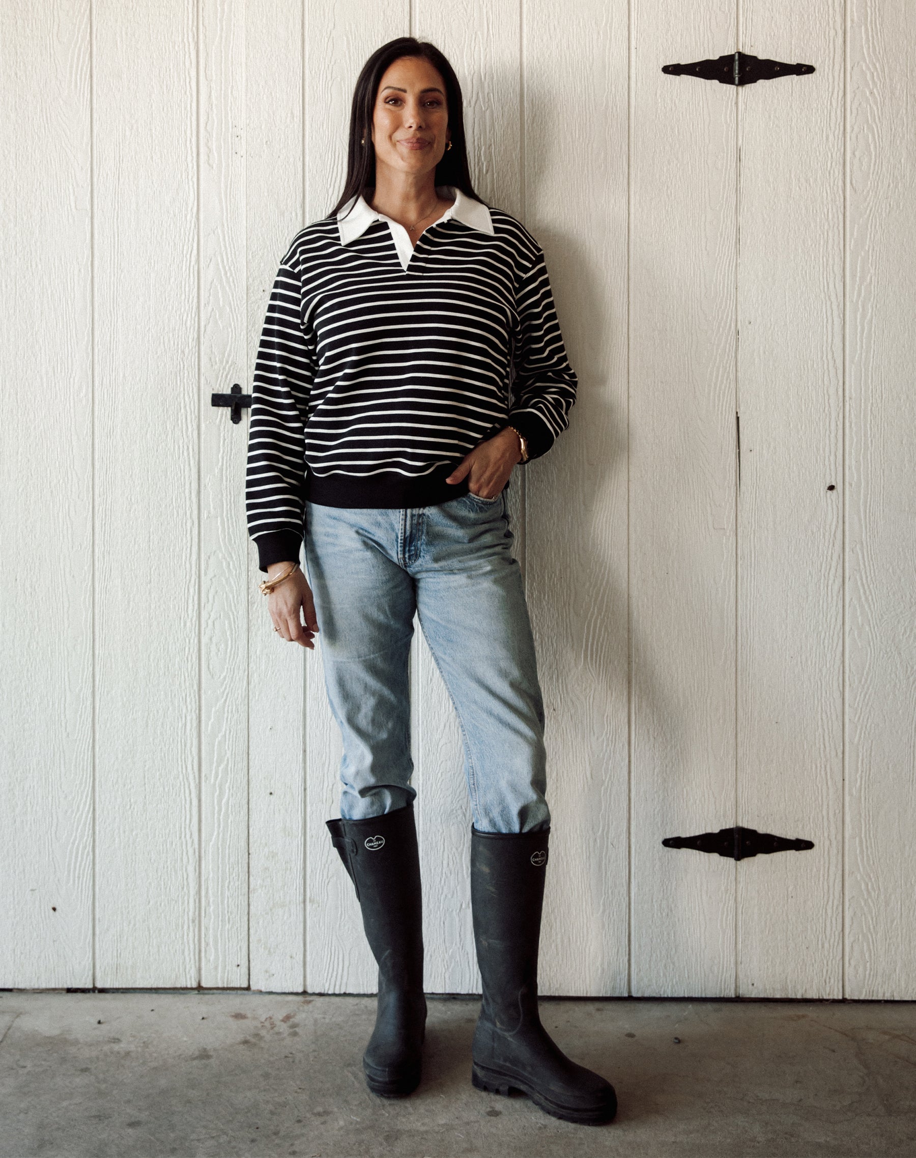 Striped Rugby Sweater