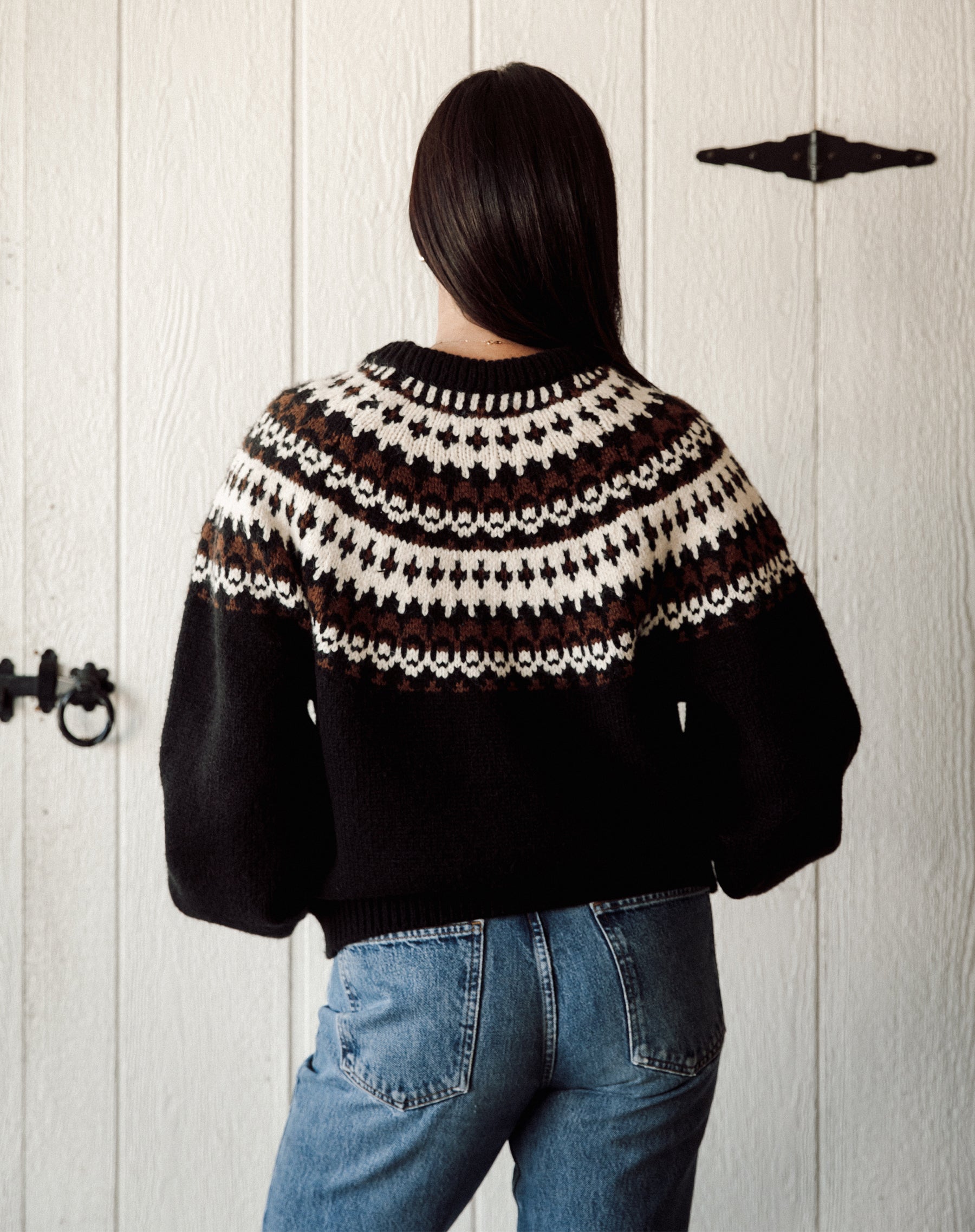 Fair Isle Jacquard Sweater