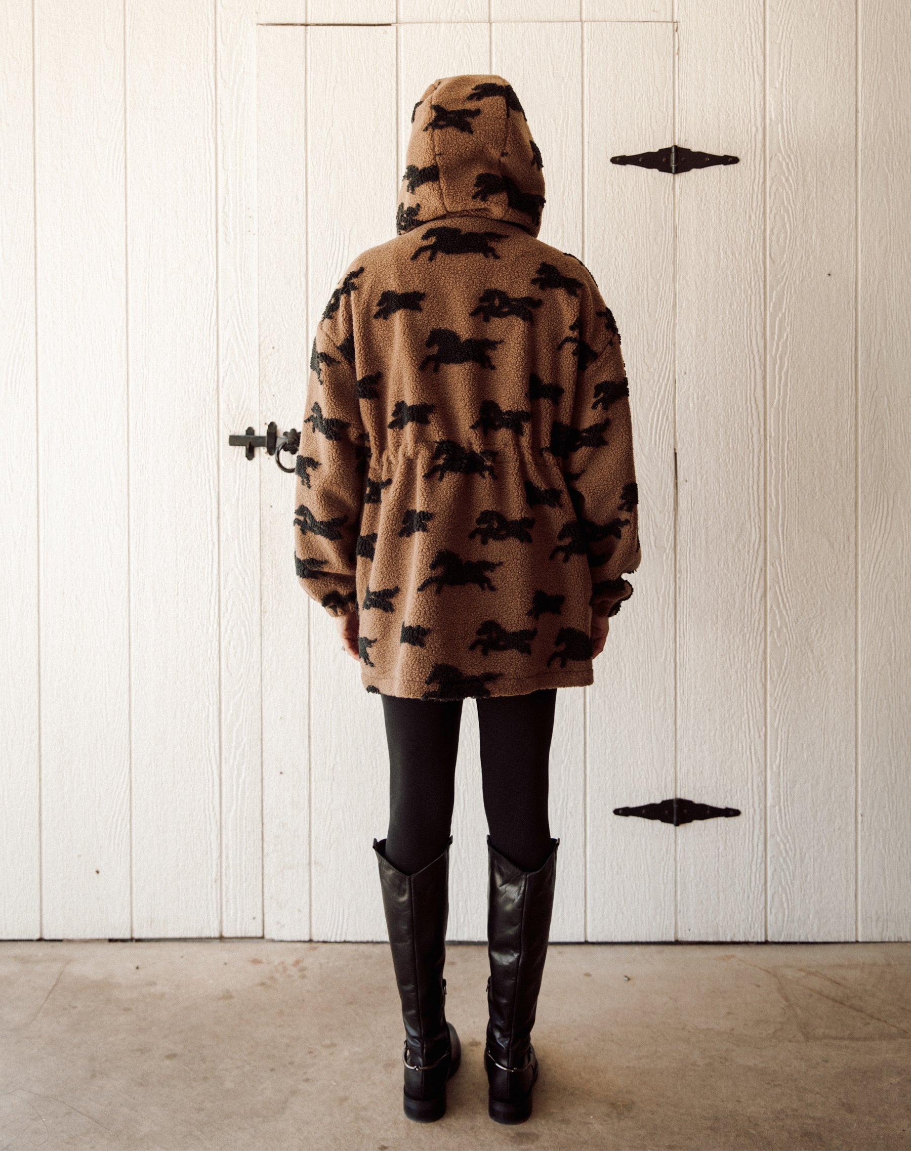 Horse Sherpa Parka