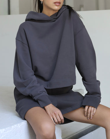 The Cropped Classic Hoodie | Bellini