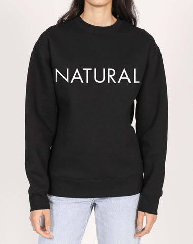 The Not Your Boyfriend Half Zip Sweatshirt | Black