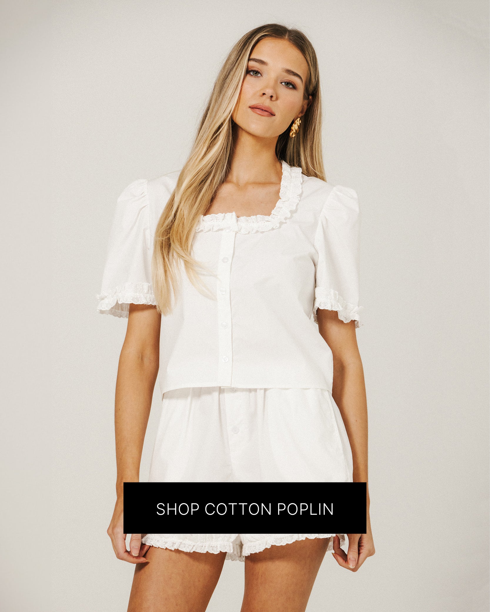 Cotton Poplin Sets – BRUNETTE The Label