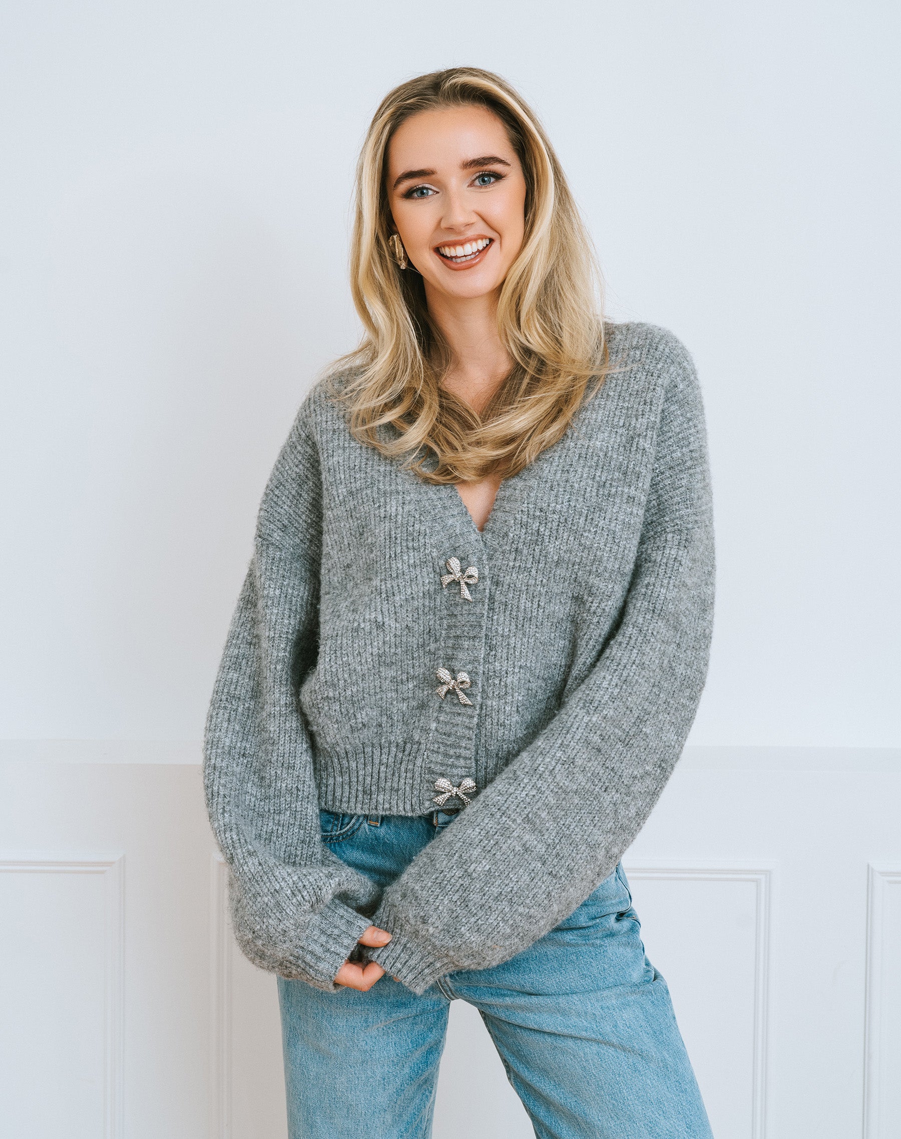 Grace Cardigan – BRUNETTE The Label