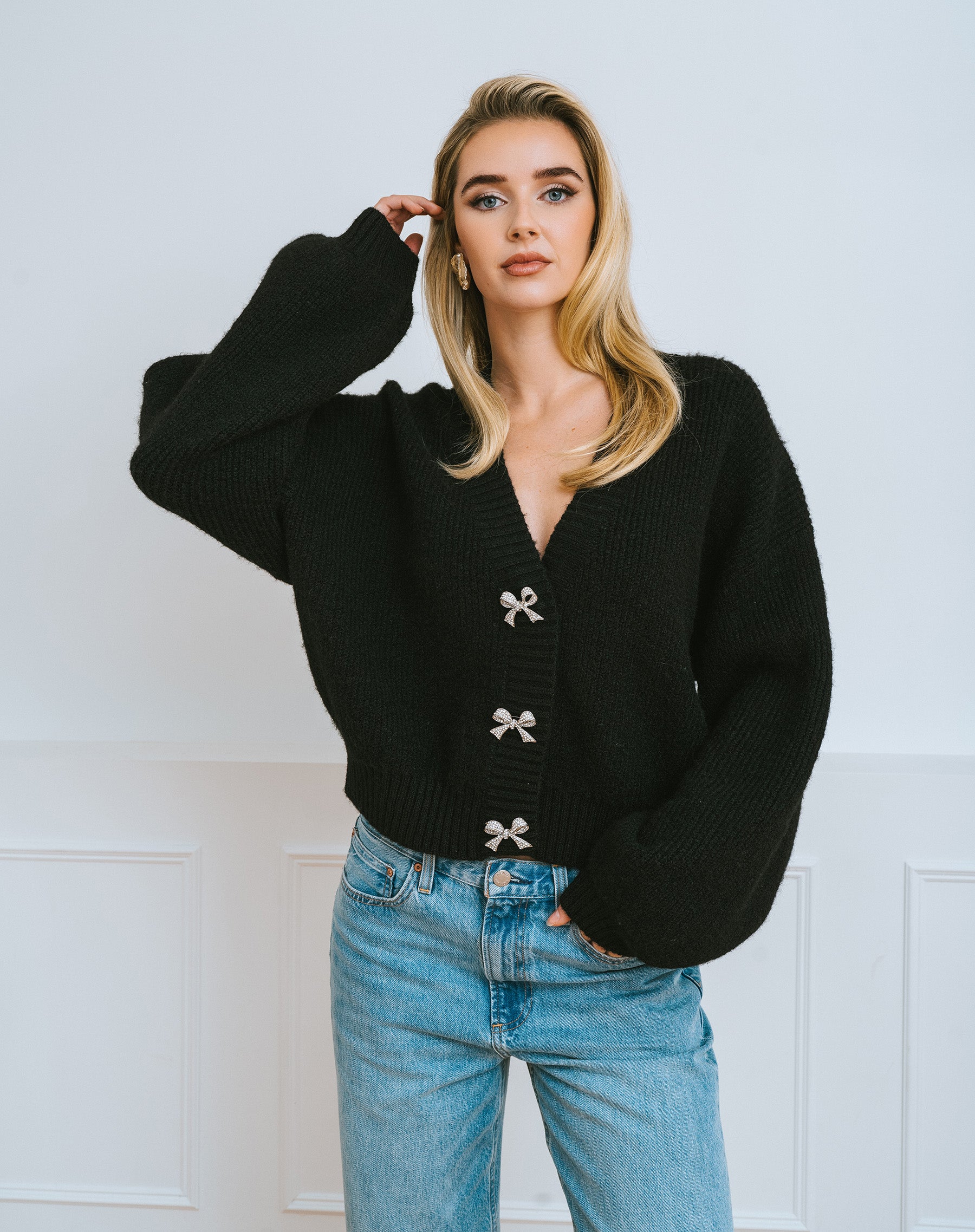 Grace Cardigan – BRUNETTE The Label