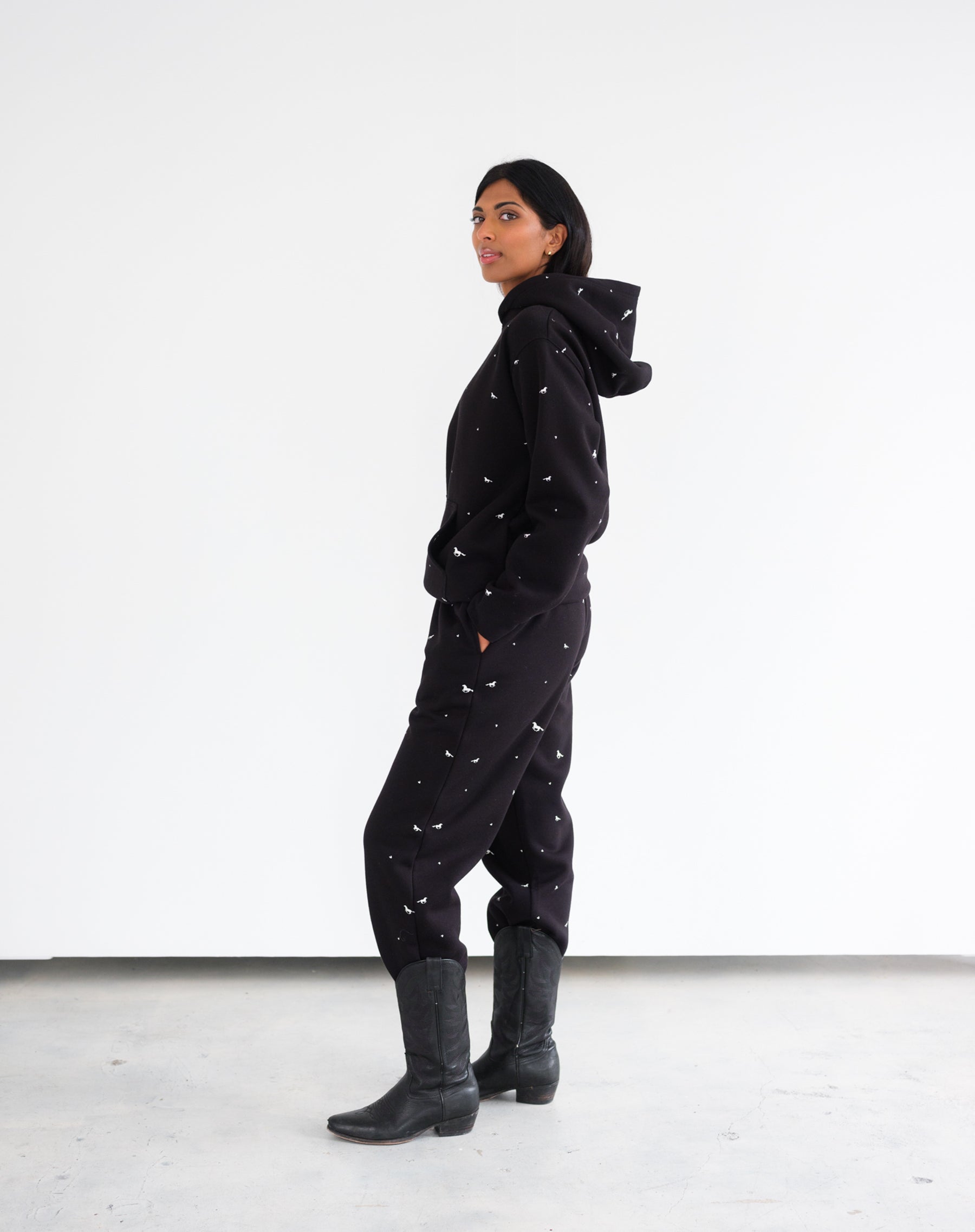 All Over Horse Classic Hoodie