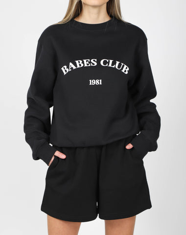 The "KIND CLUB" Oversized Boxy Tee | Black