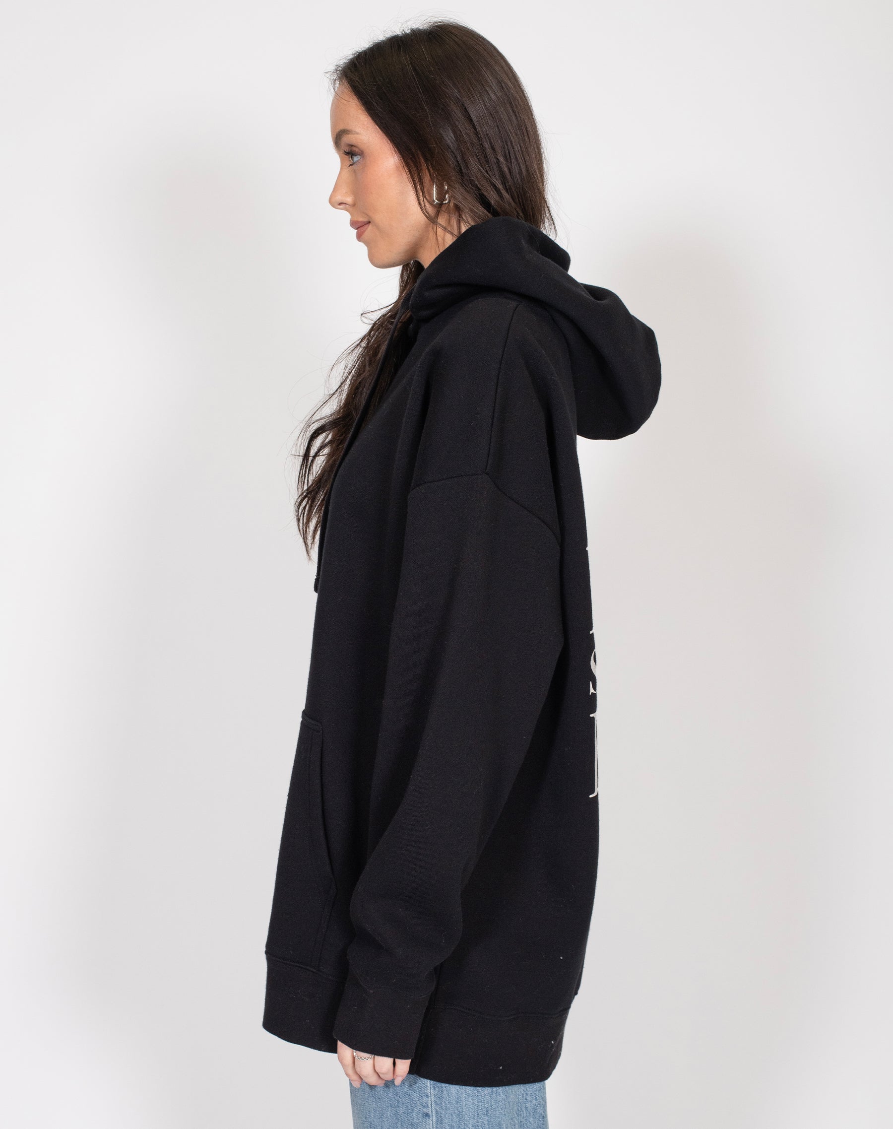 The "BABES SUPPORTING BABES" Big Sister Hoodie | Black
