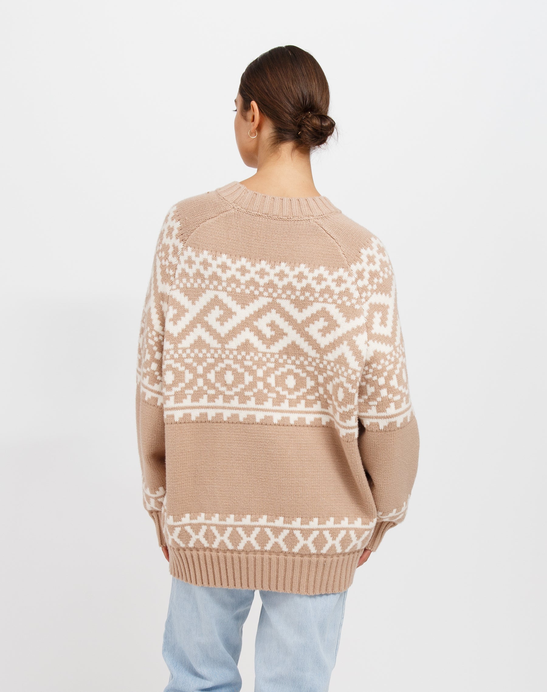 Fair Isle Knit Sweater