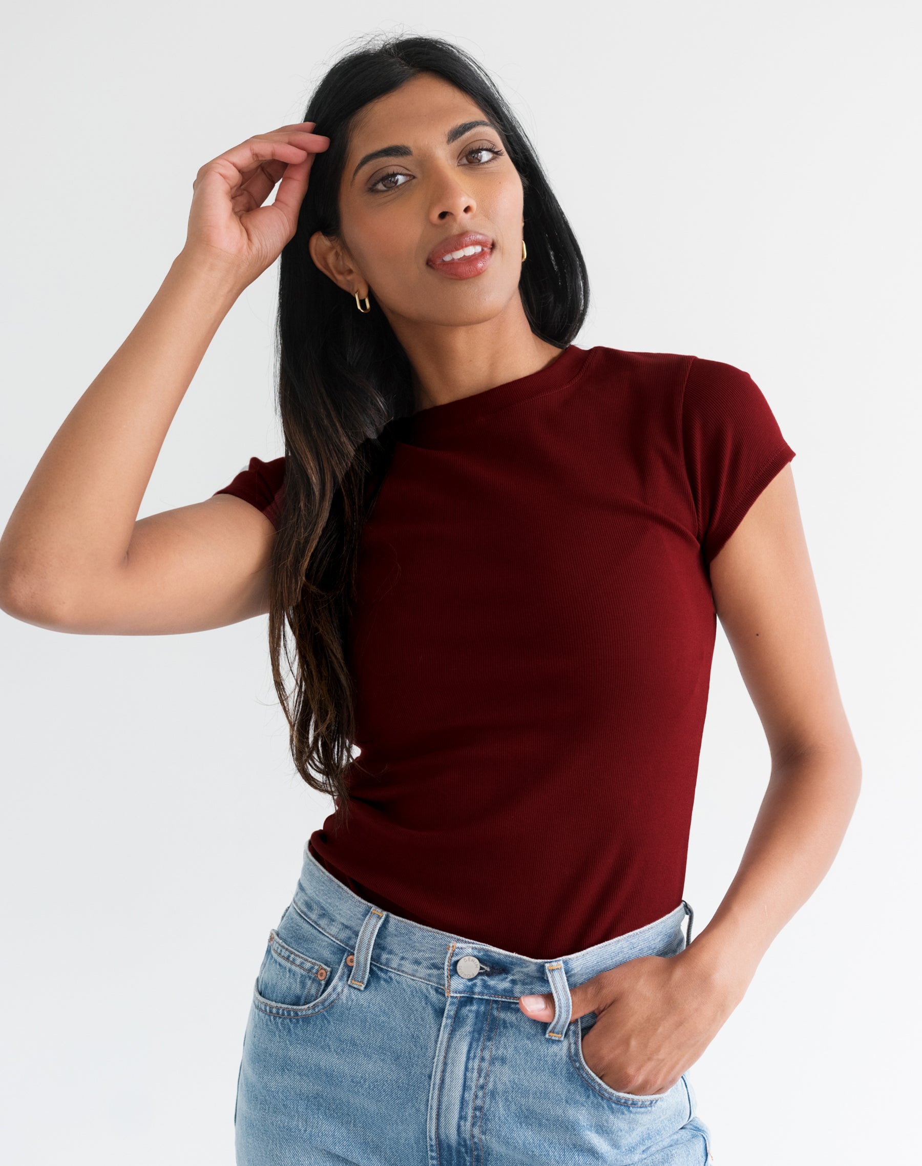 Ribbed Tee