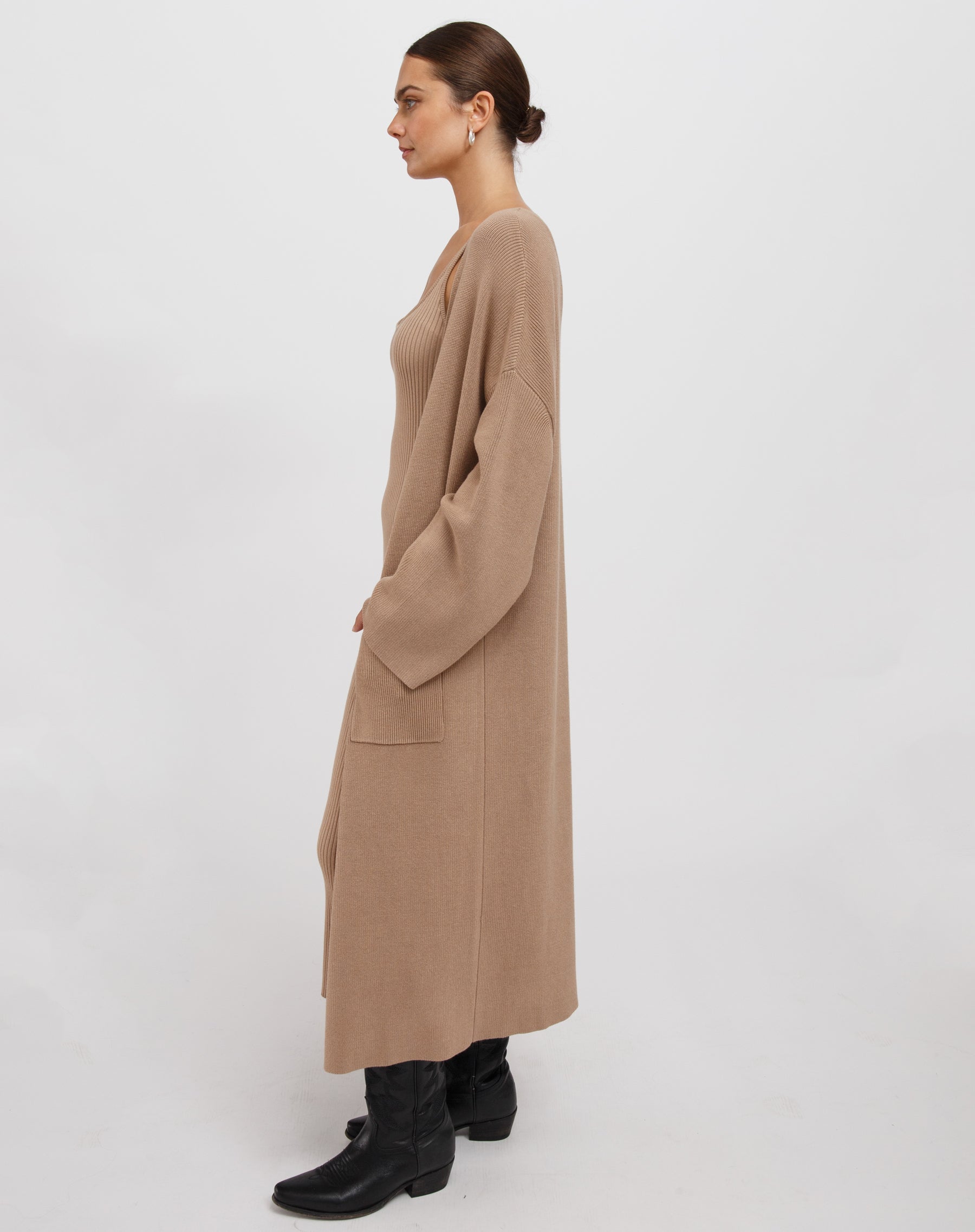 MATILDA LONG CARDIGAN Jancidium レディース